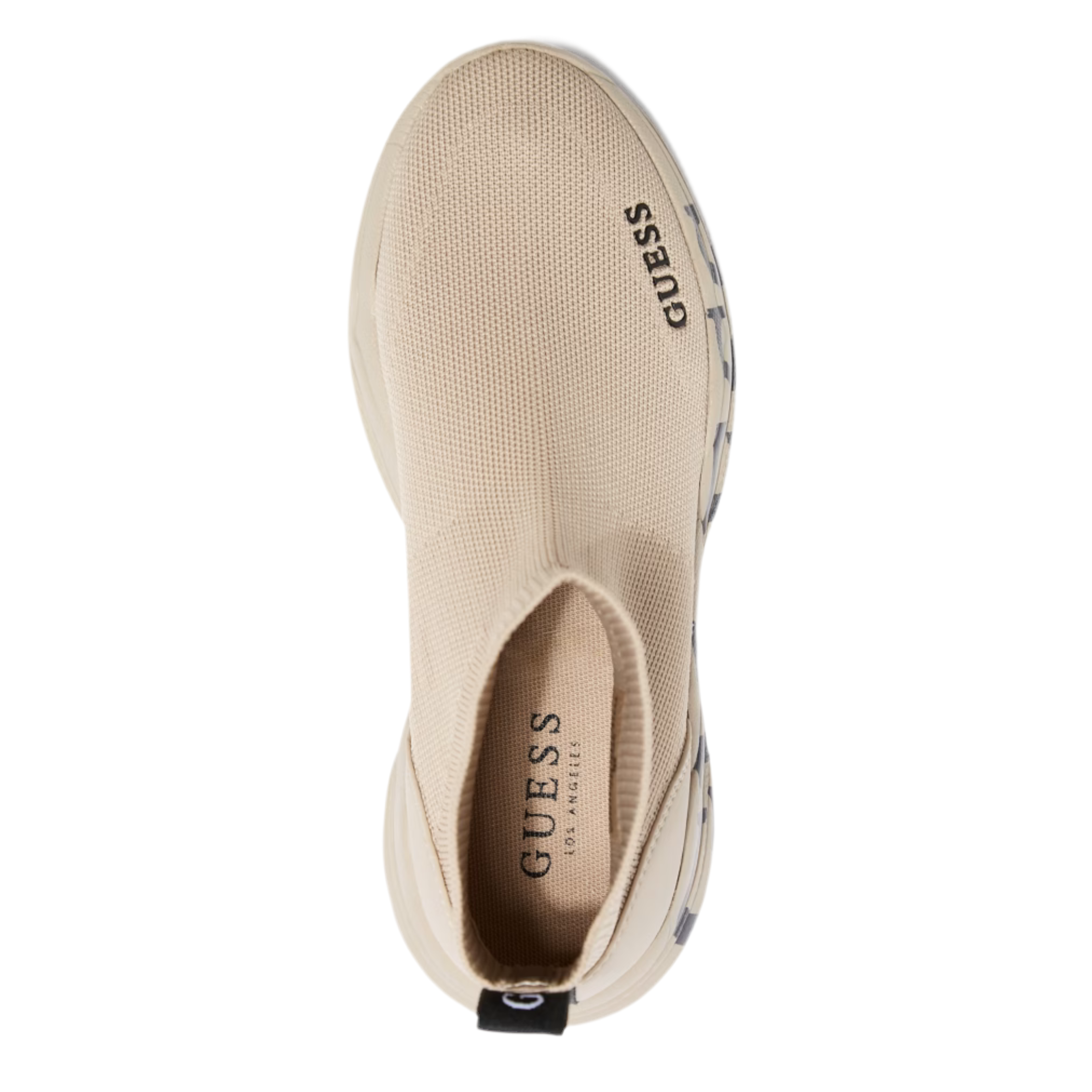 Guess Women Pause Logo Knit - Beige