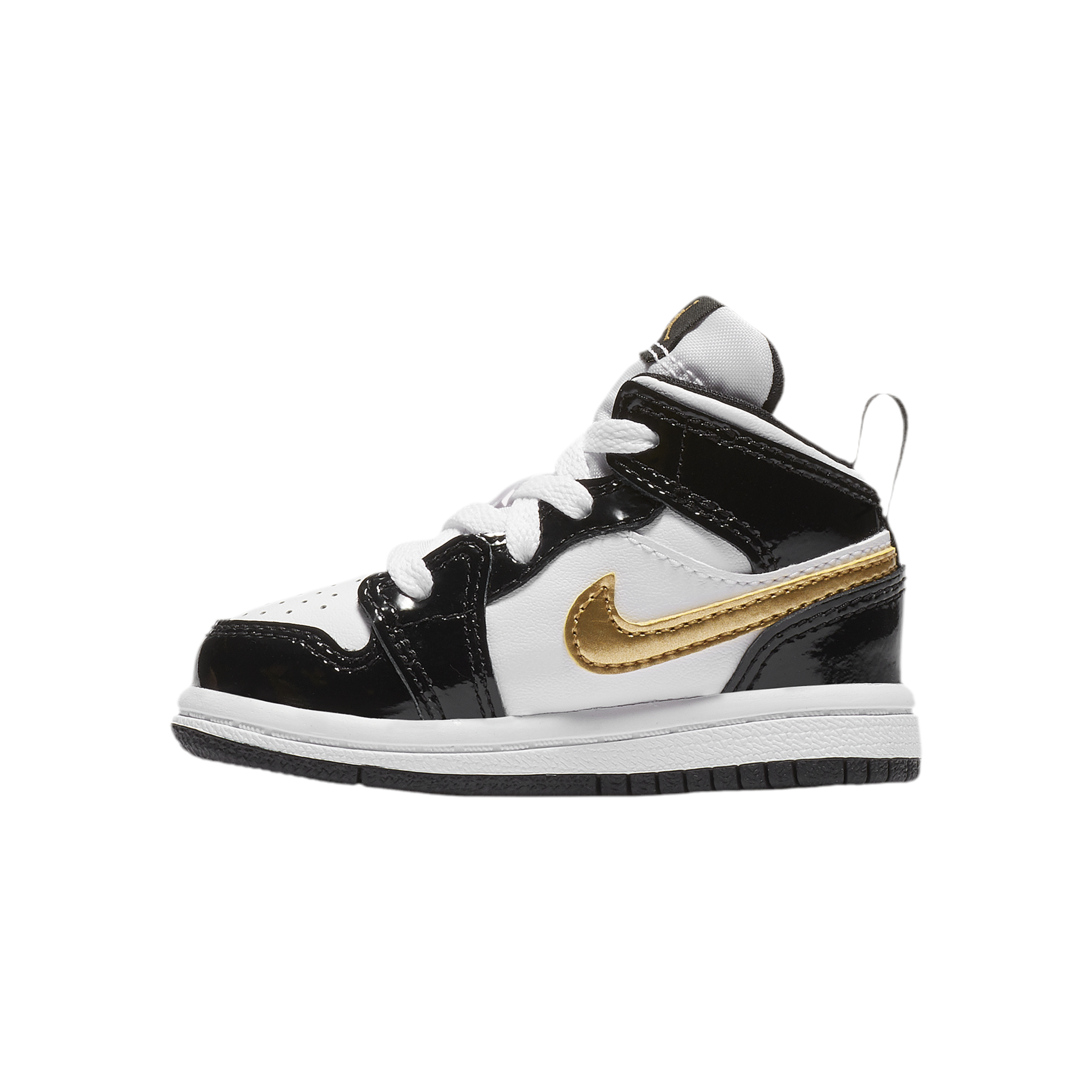 Nike Toddler Jordan AJ1 MID - Metallic Gold