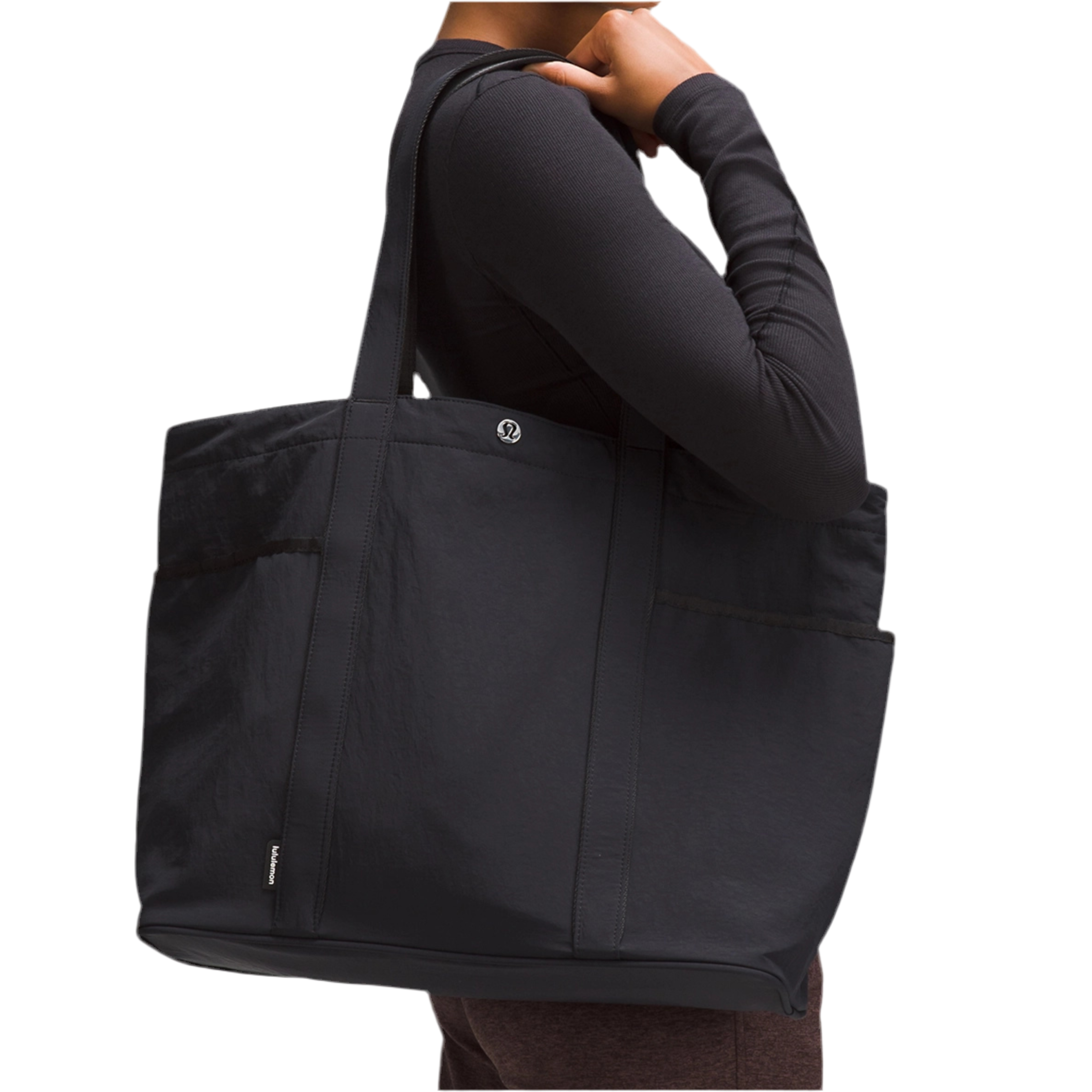 Lululemon Daily Multi-Pocket Tote Bag - Black