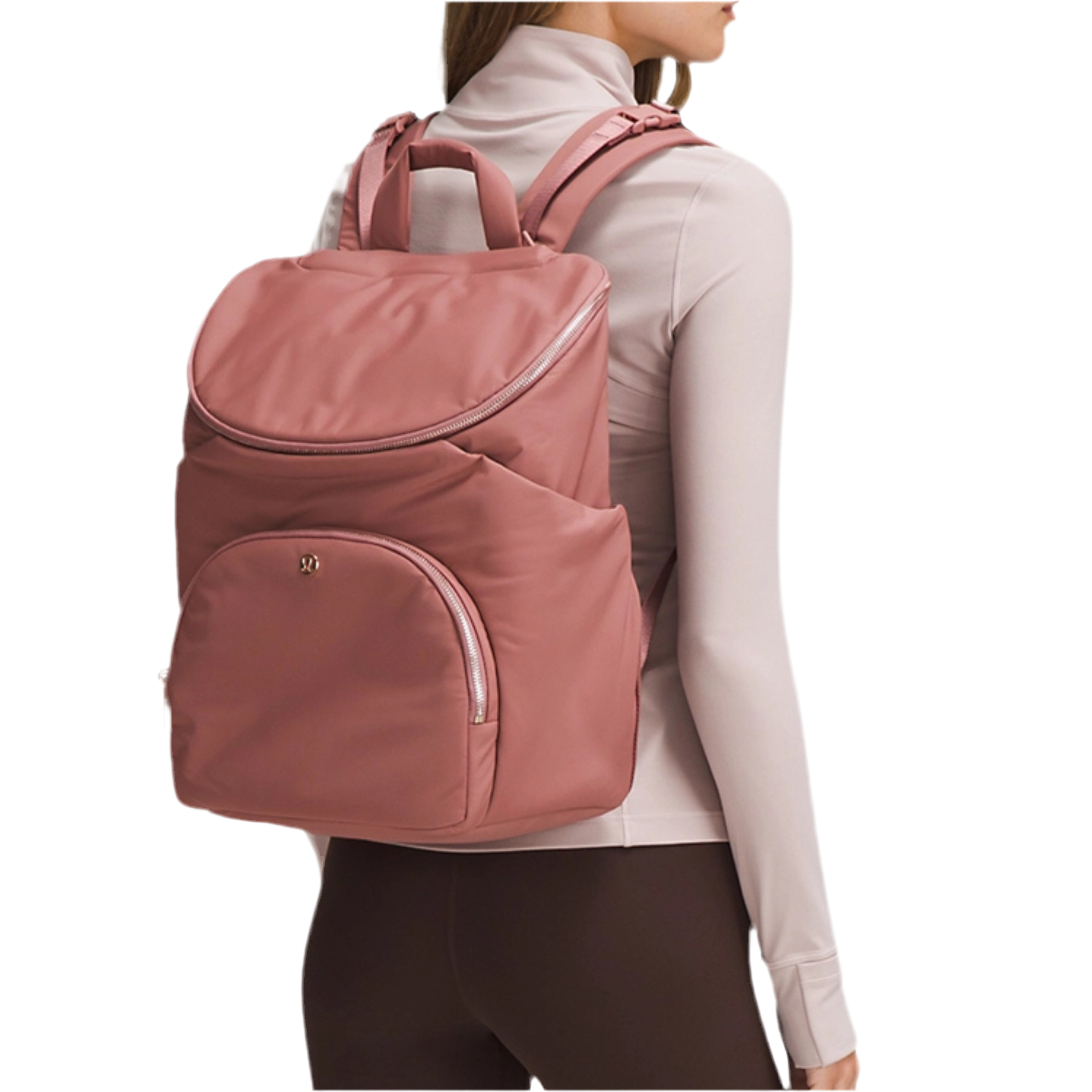Lululemon New Parent Backpack - Spiced Chai Rose