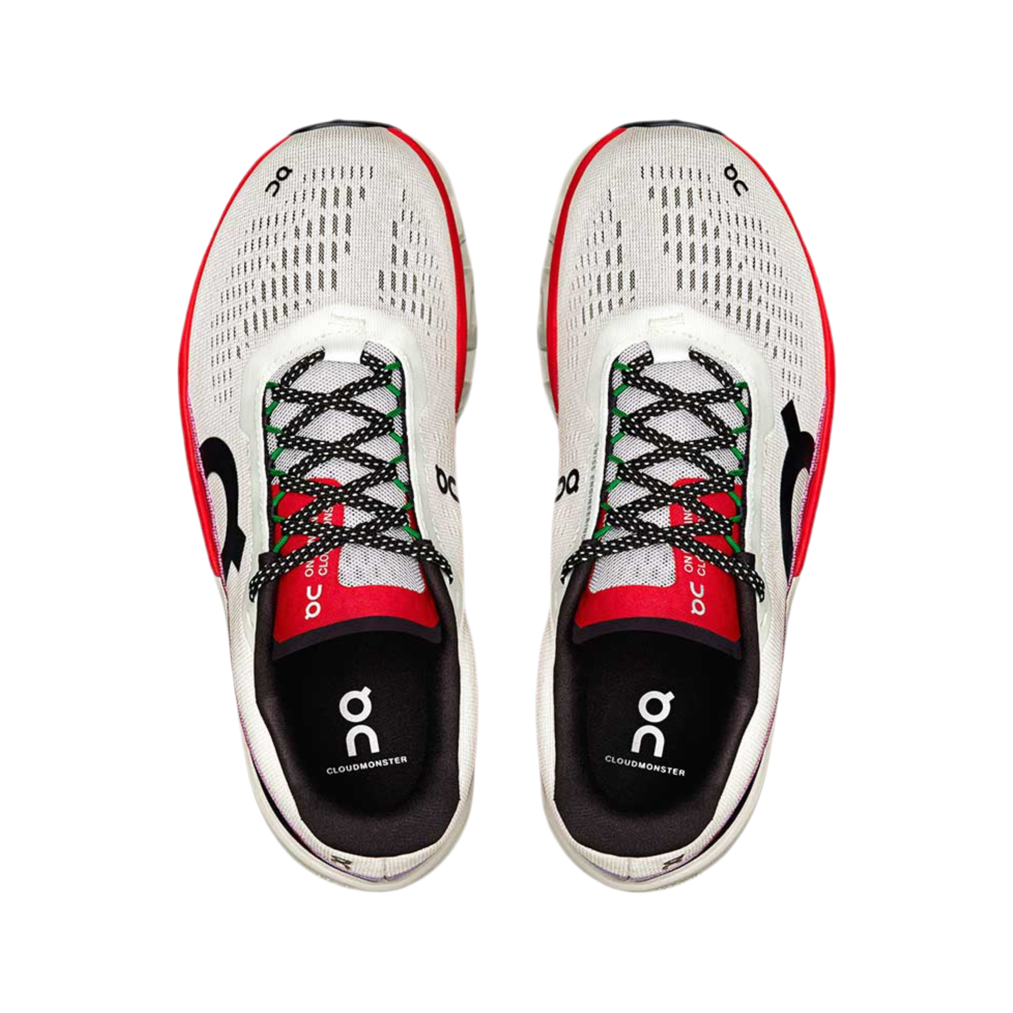 ON Men Cloudmonster 2 - Ivory Red
