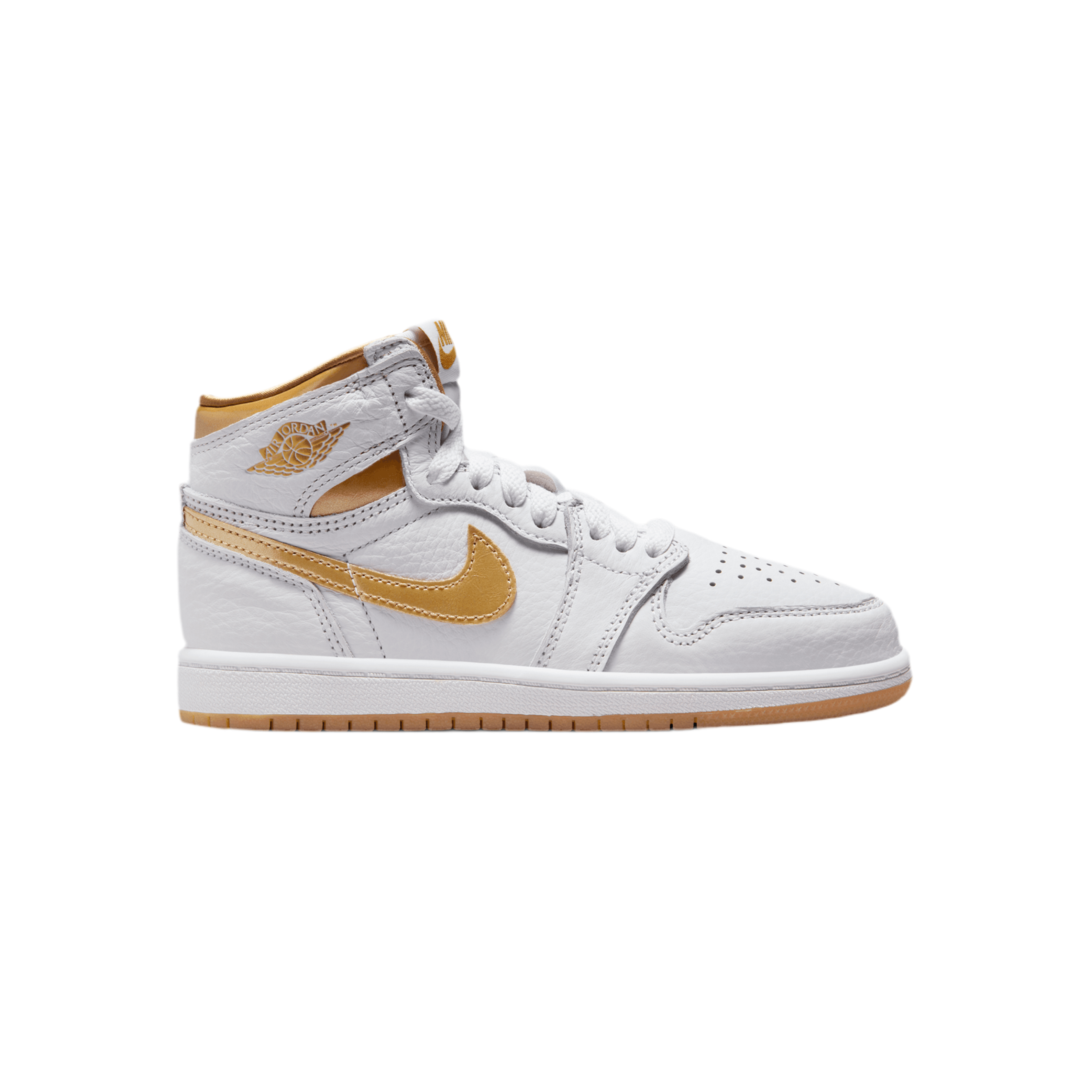 Nike Kids Jordan Retro 1 High OG  - Metallic Gold