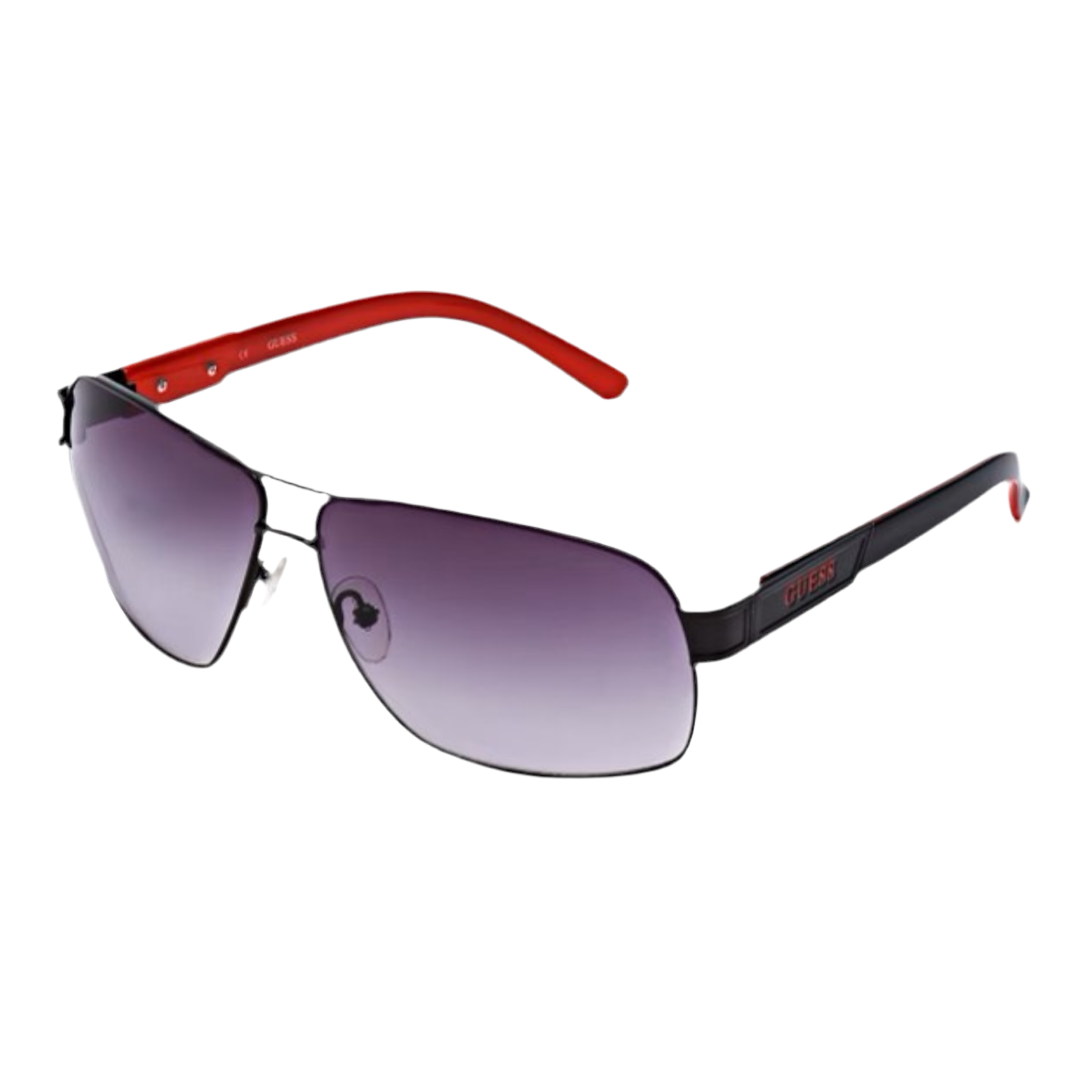 Guess Men Metal Navigator Sunglasses - Black Multi