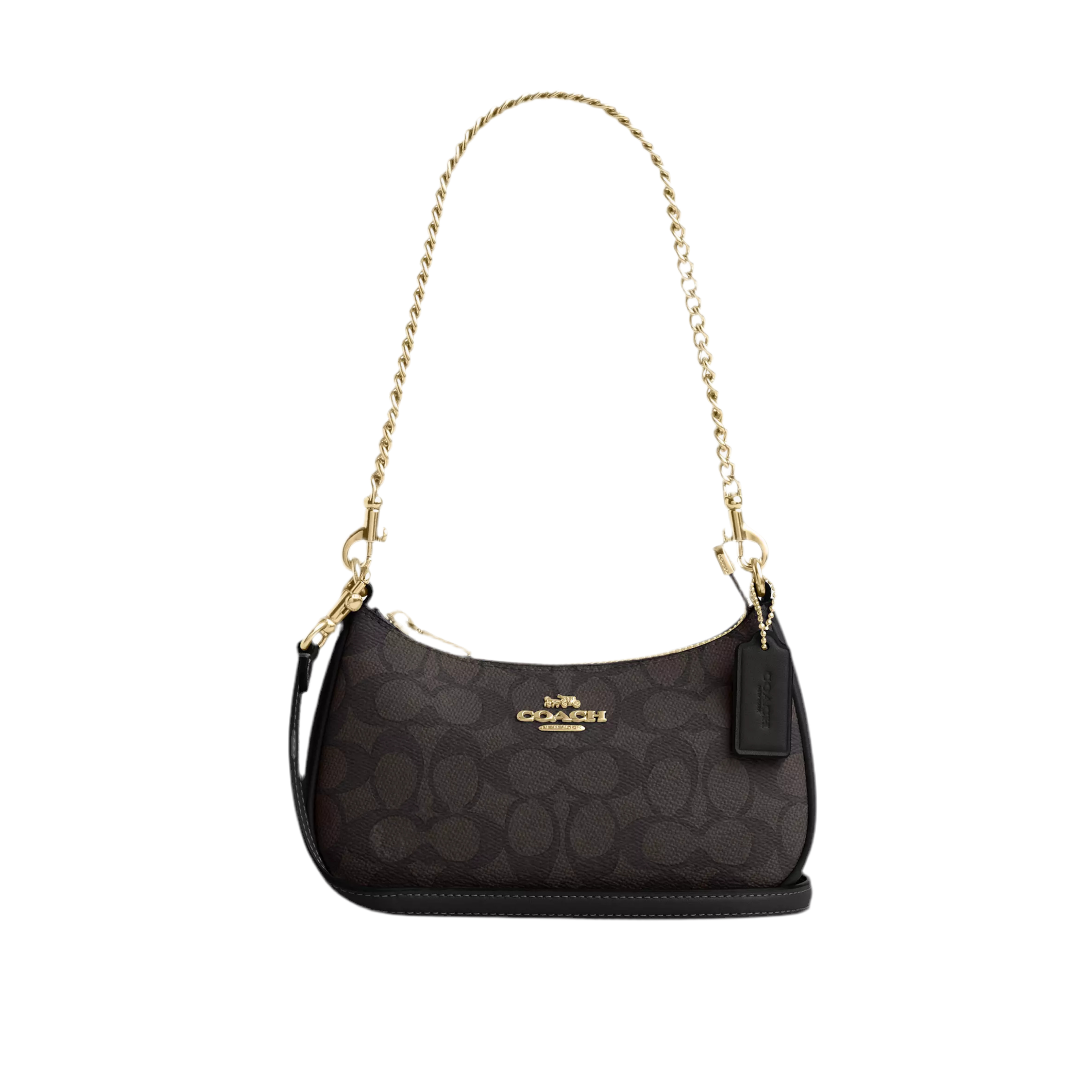 COACH Teri Mini Crossbody Bag - Walnut Black