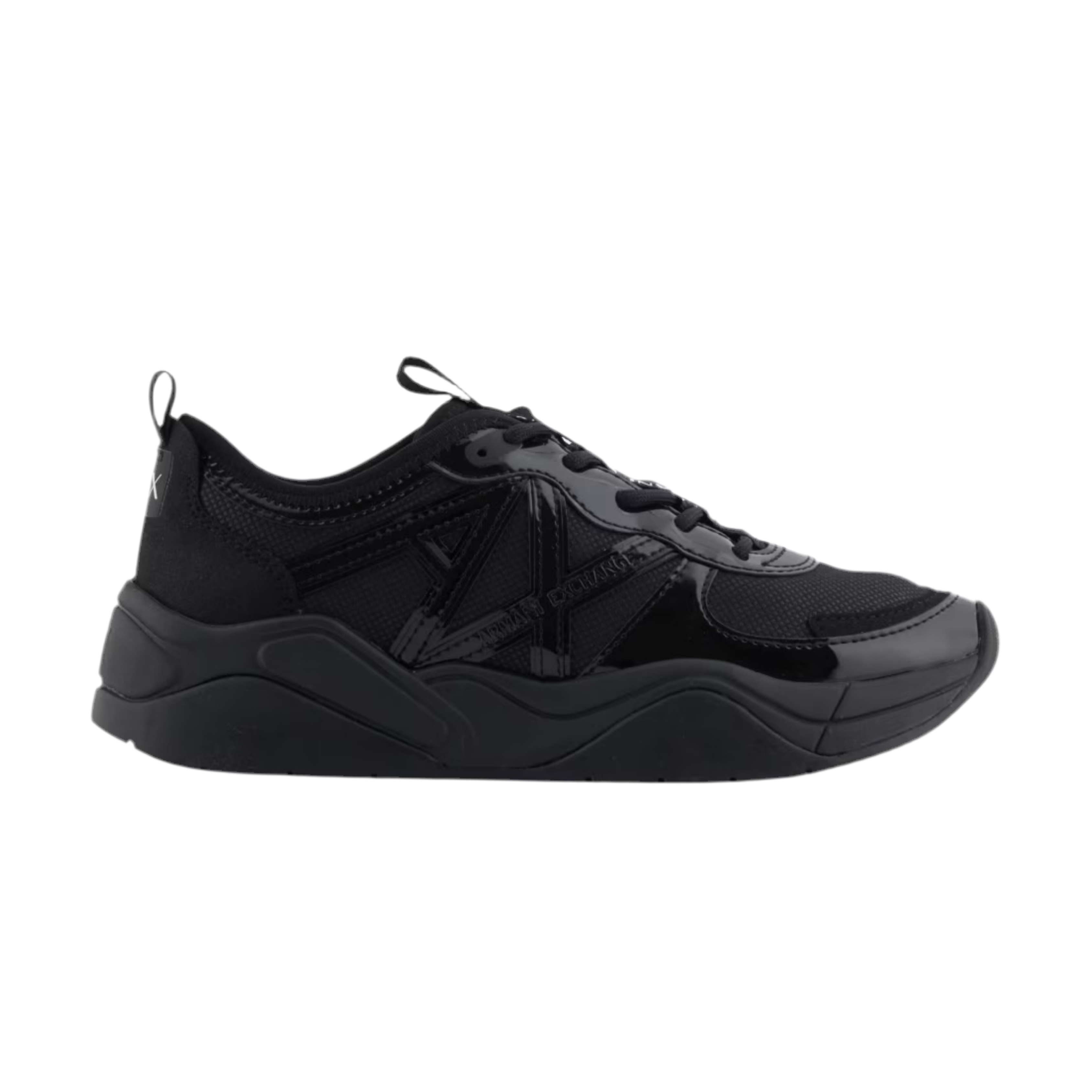 Armani Exchange Women's Chunky Sneaker - Black