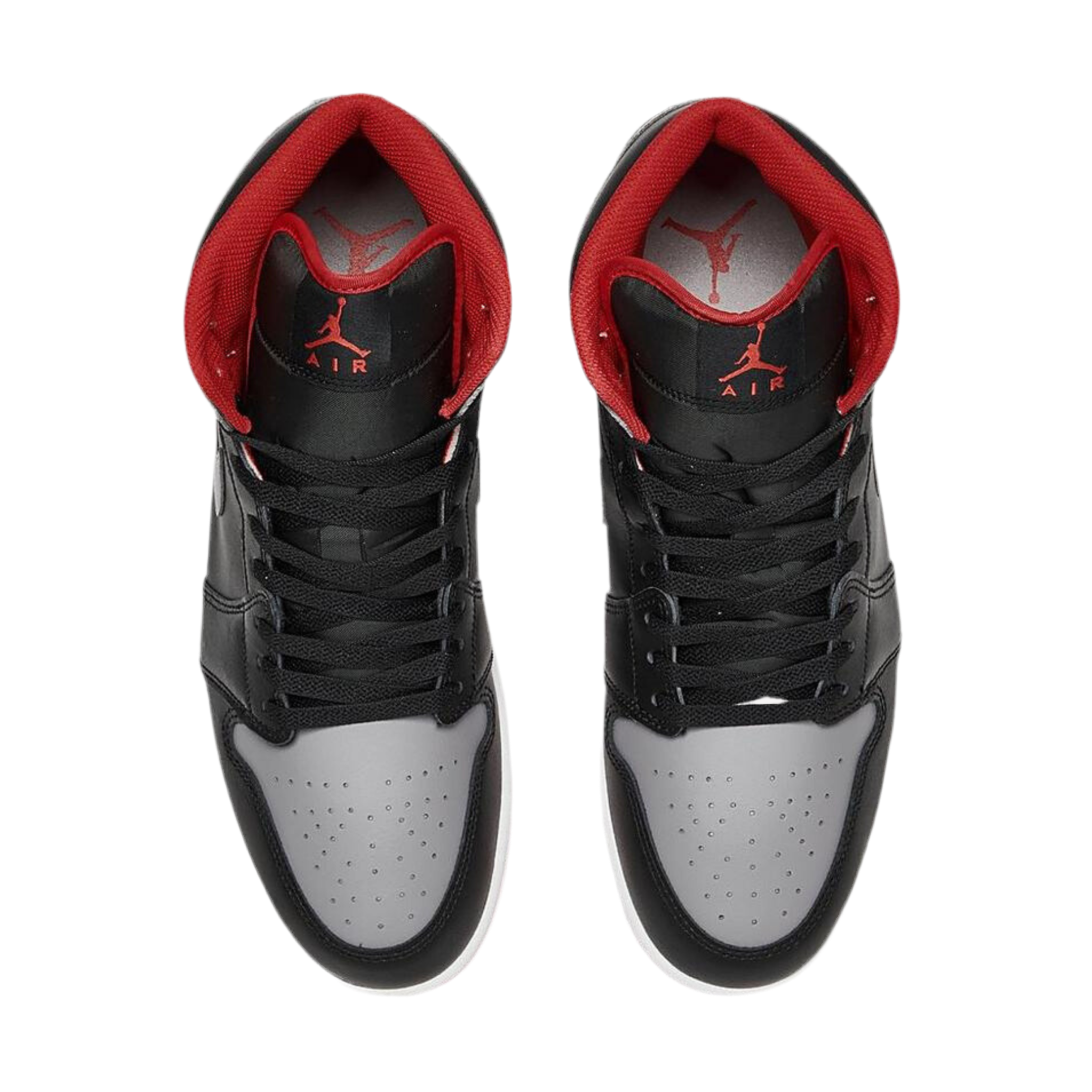Nike Men's Air Jordan Retro 1 Mid - Black Cement
