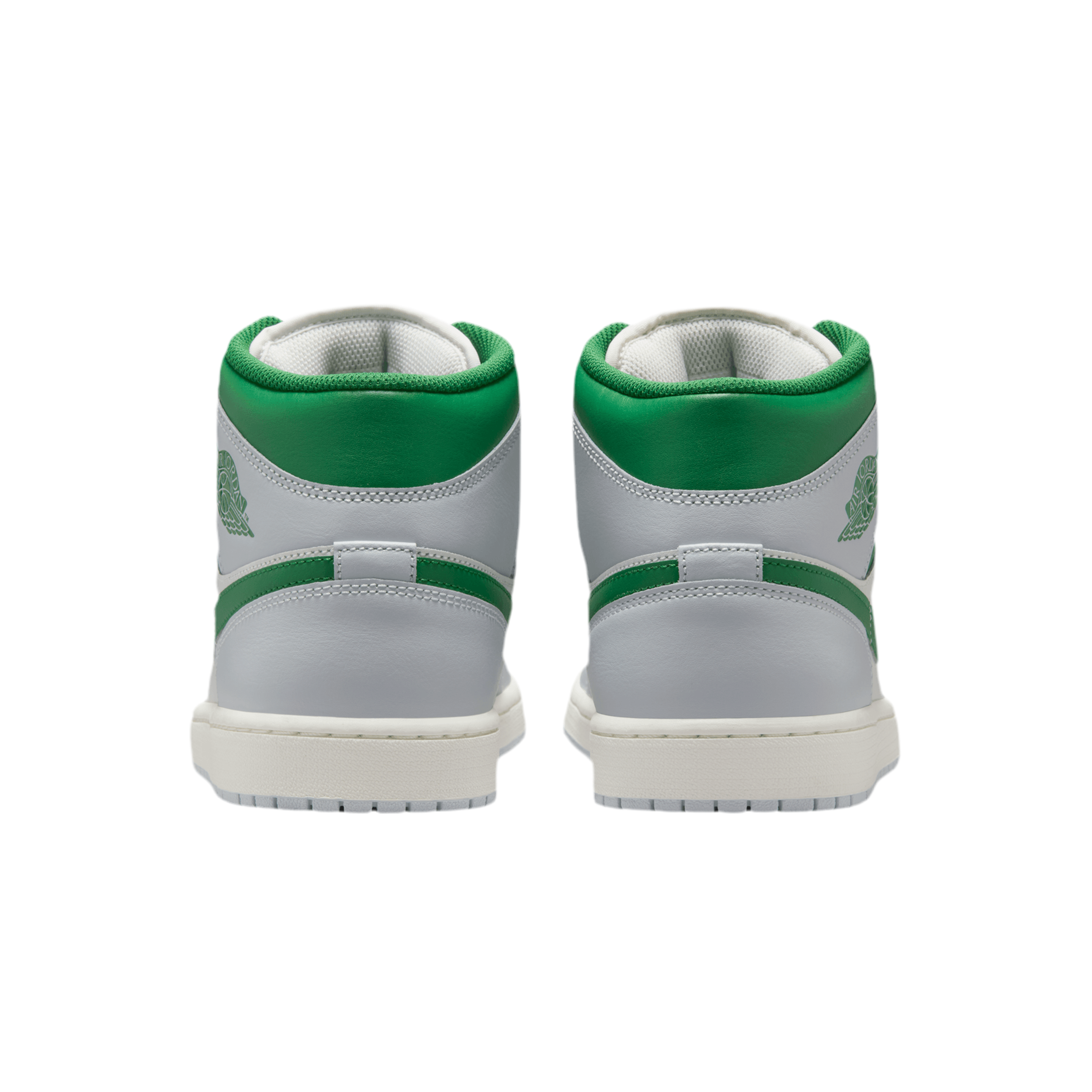 Nike Men Air Jordan 1 Mid - Pine Green Platinum
