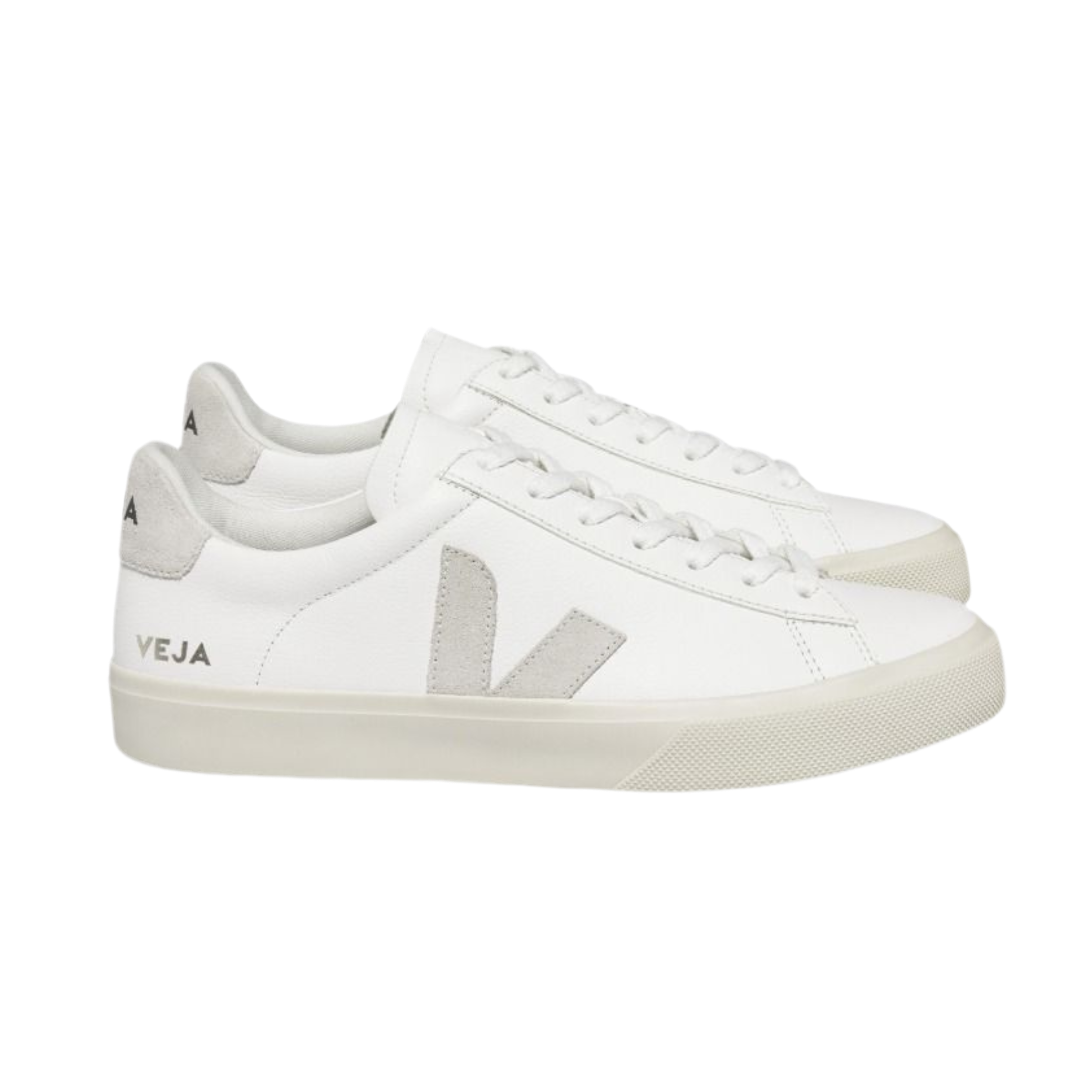 Veja Men Campo - White Natural Suede