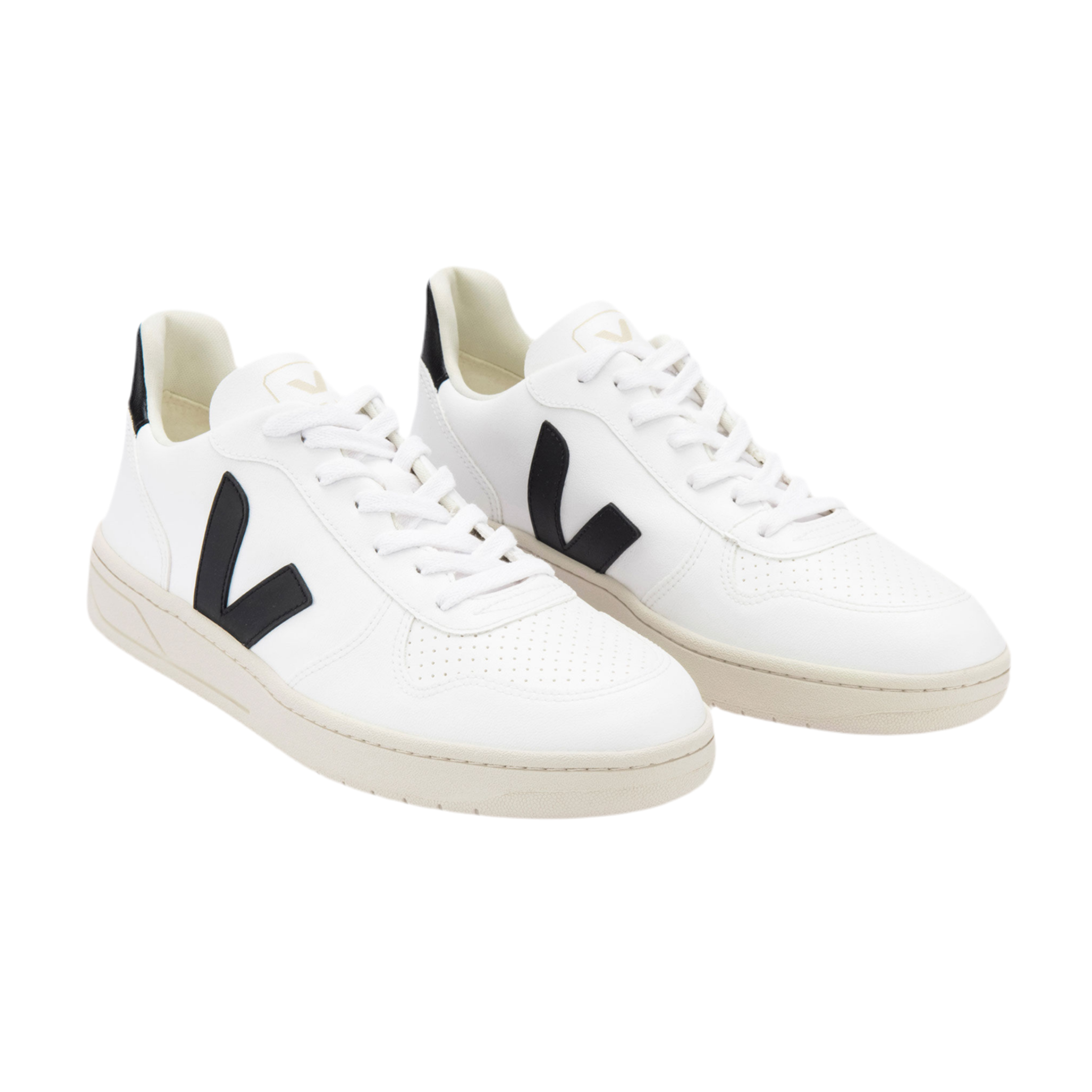 Veja Men V-10 - White Black