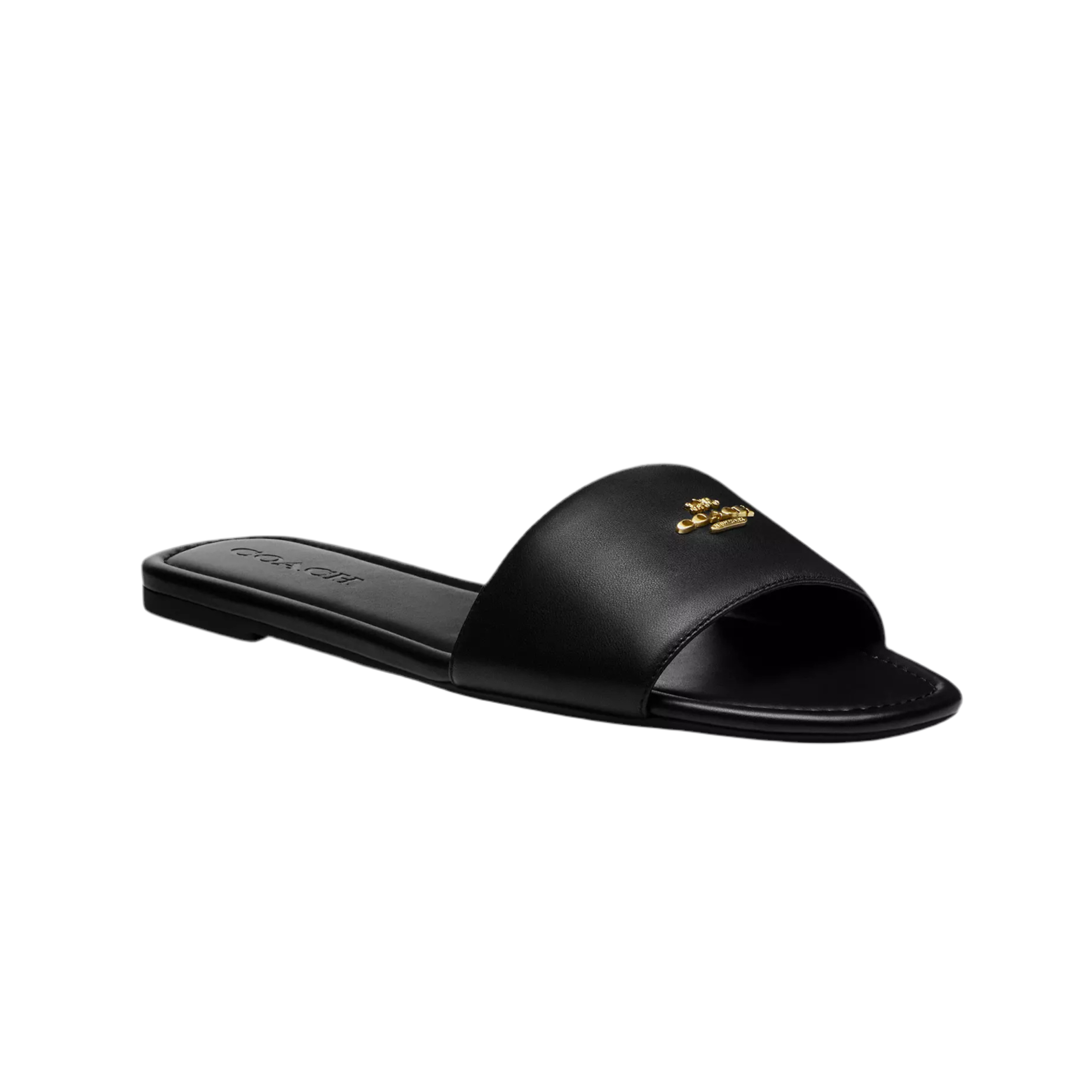 COACH Women's Slide Sandal - Black