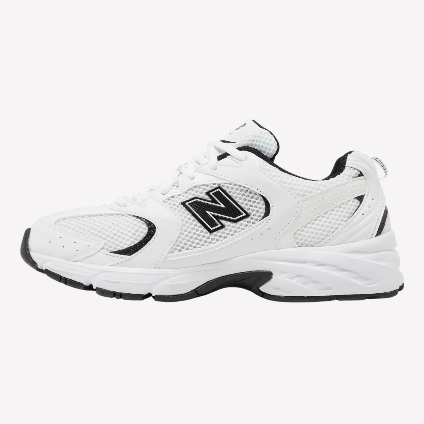 New Balance Women 530 Sneaker - White Black