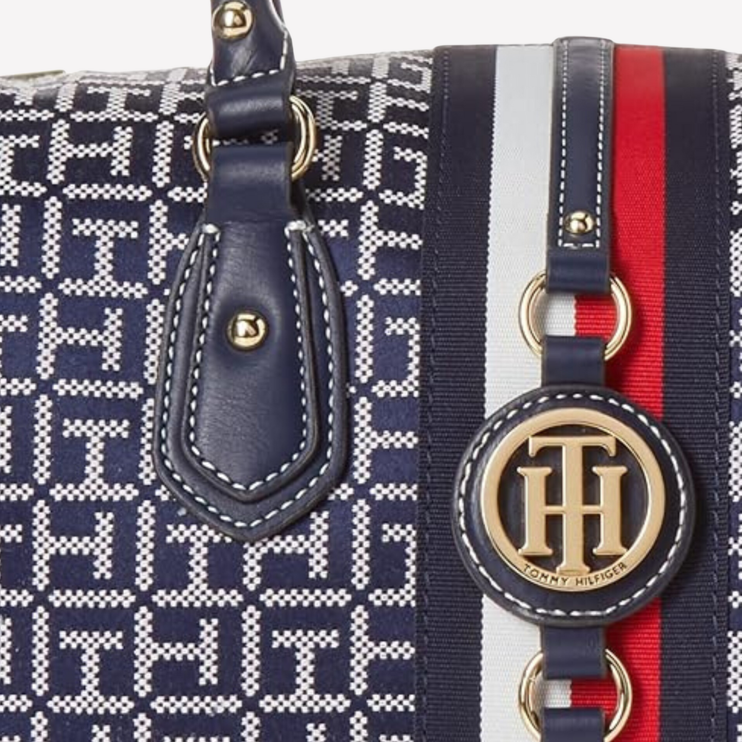 Tommy Hilfiger Jaden Satchel Bag - Navy
