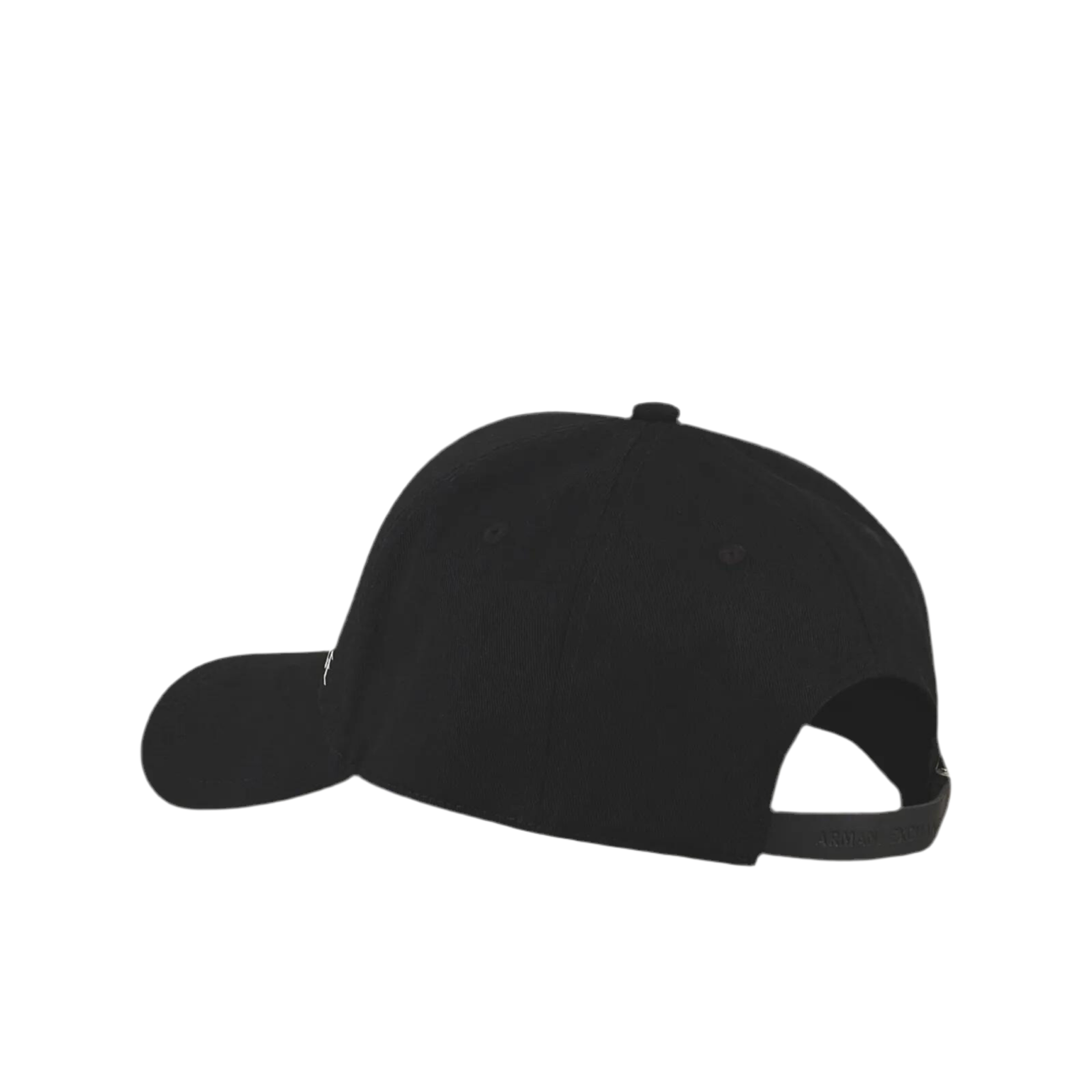 Armani Exchange Men Cotton Baseball Cap - Black