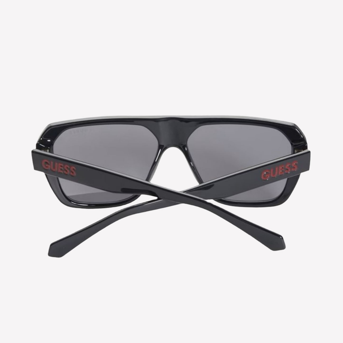 Guess Men Angular Square Sunglasses - Black