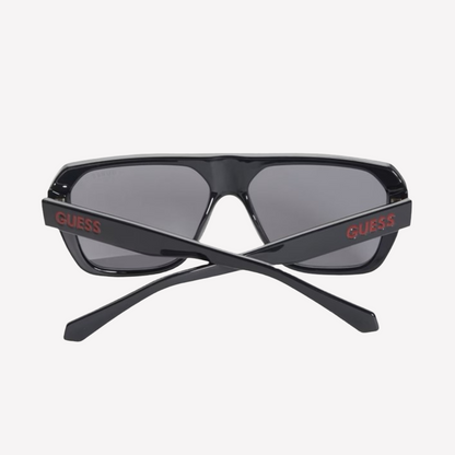 Guess Men Angular Square Sunglasses - Black