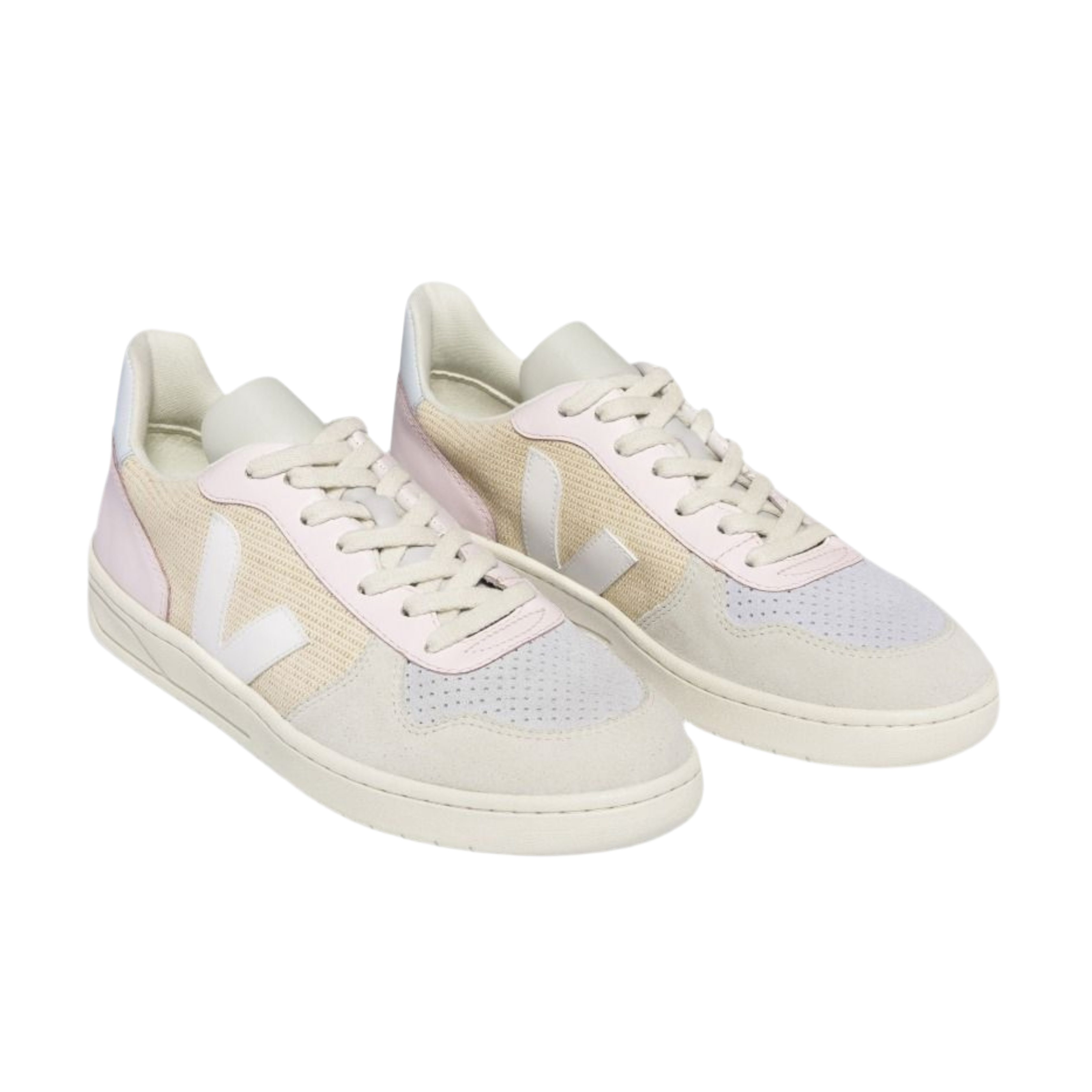 Veja Women V-10 - Jute White Multico