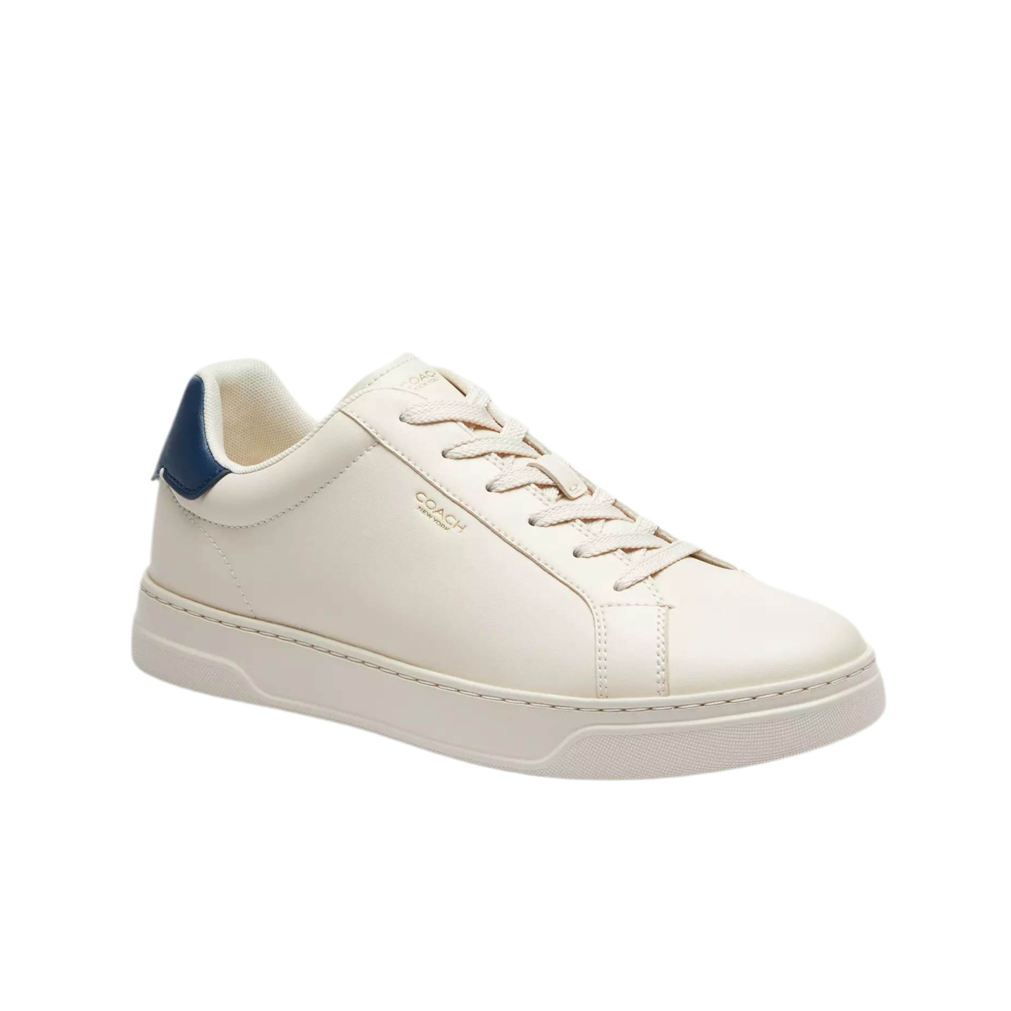 COACH Men's High Line Sneaker - Deep Blue Chalk