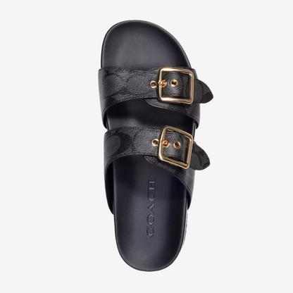 COACH Women's Allanah Sandal - Black