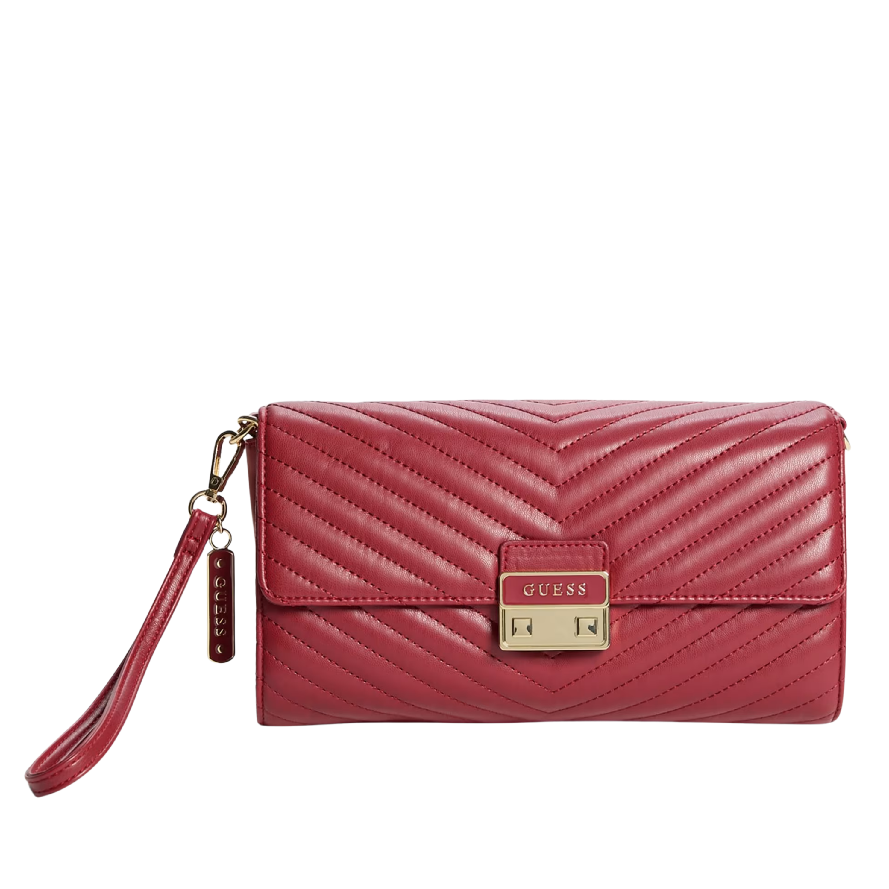 GUESS Women Elise Clutch - Red
