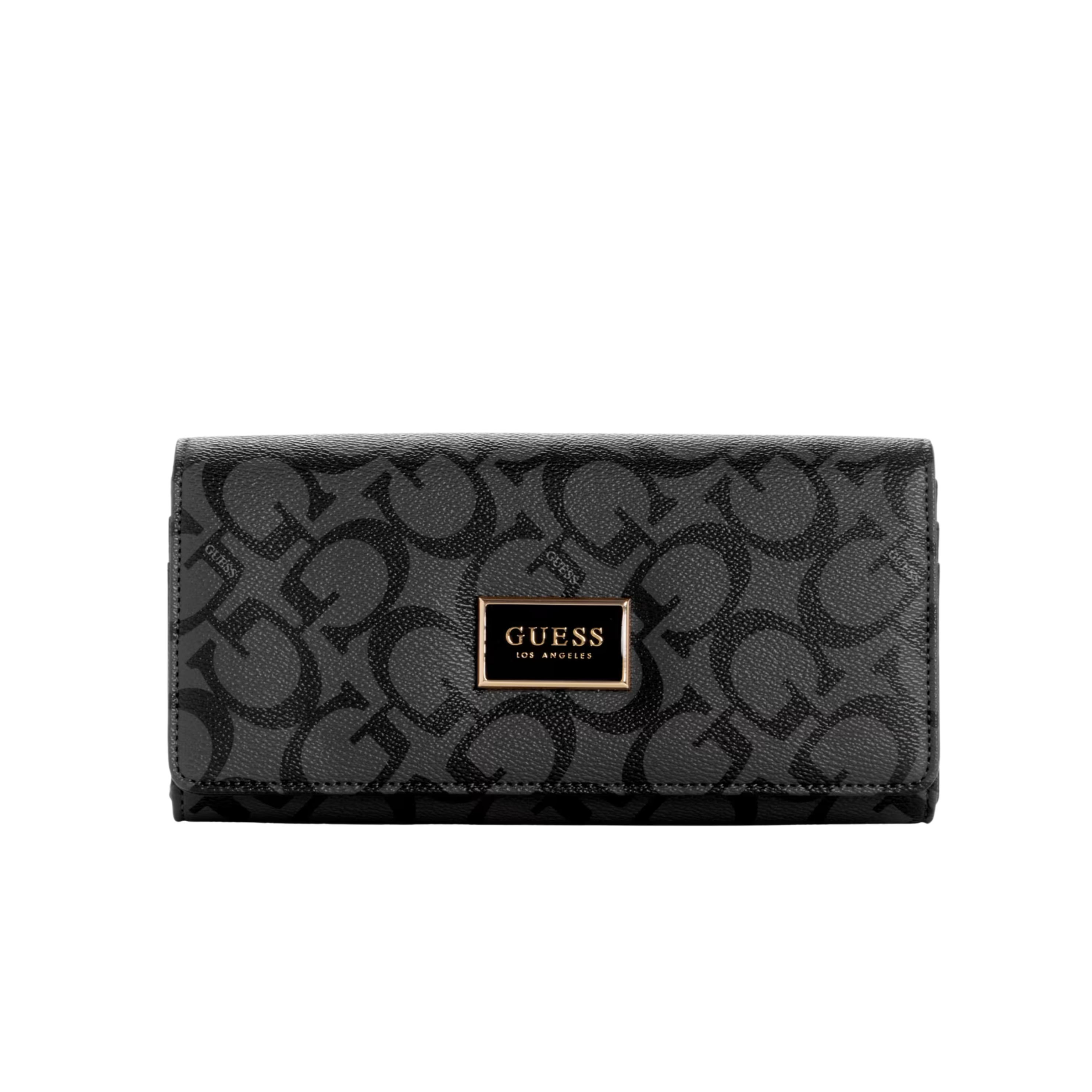 GUESS Women Abree Logo Multi Organizer Wallet - Black