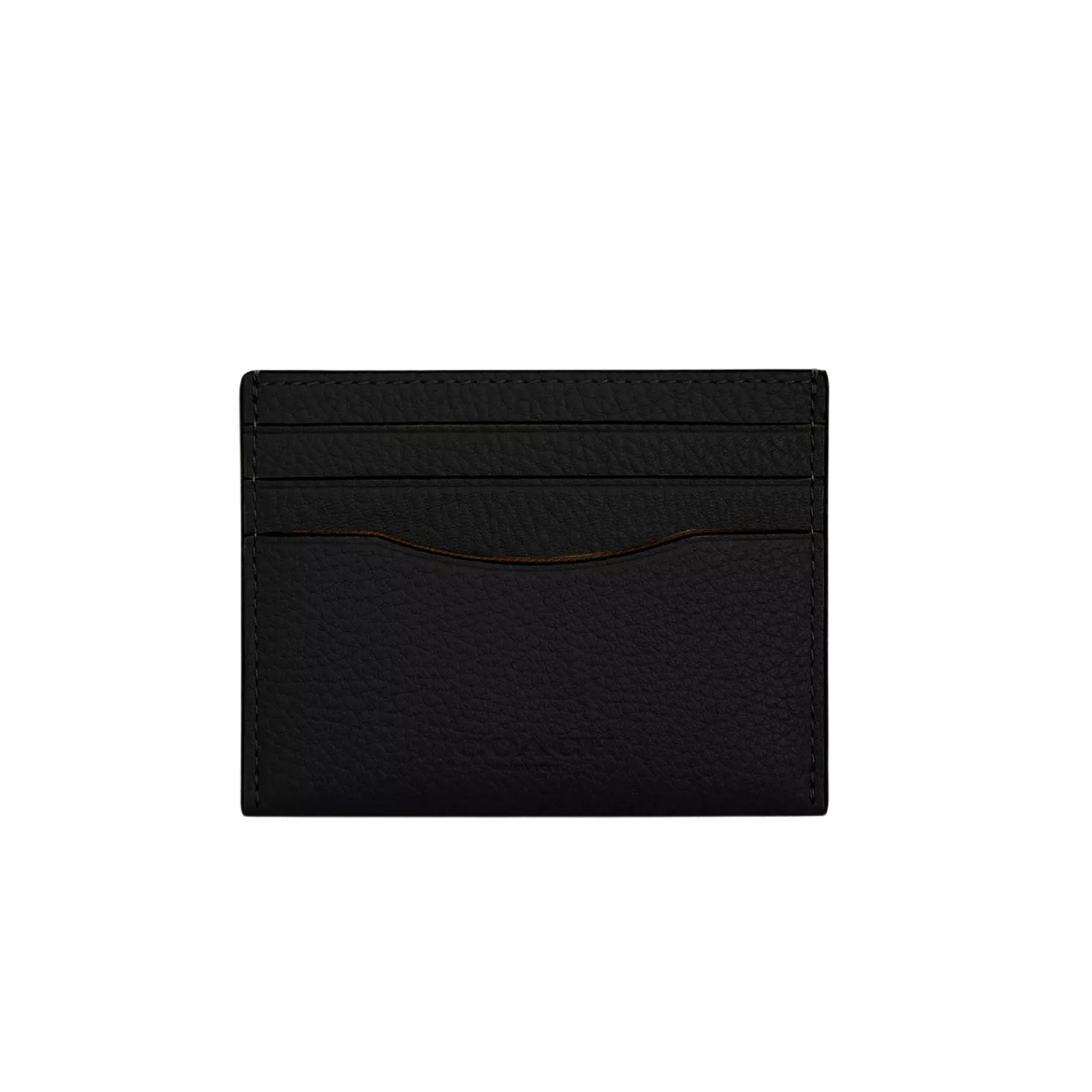 COACH Men Slim Id Card Case - Black