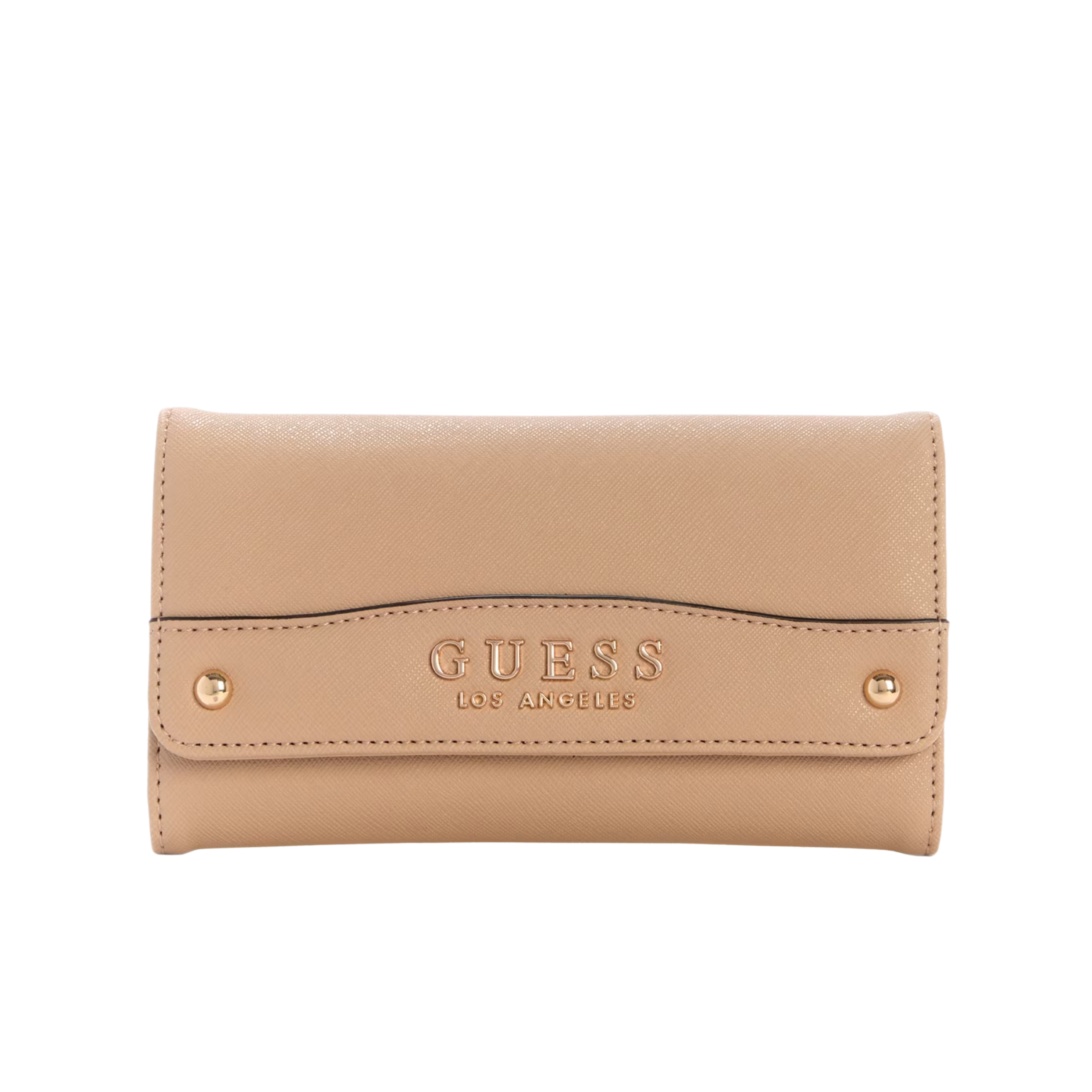 GUESS Women Avon Park Slim Clutch Wallet - Brown