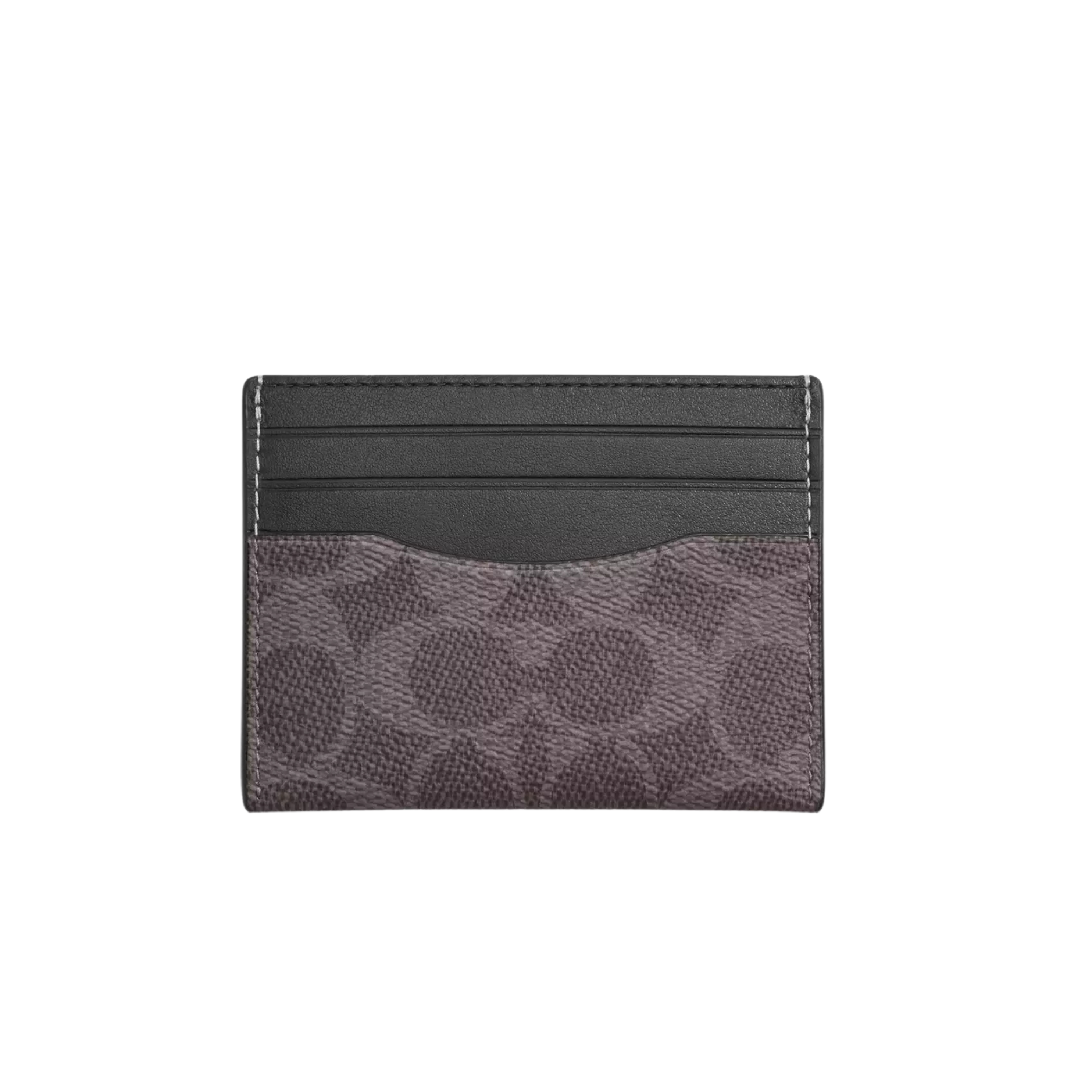 COACH Men Slim Id Card Case - Grey Charcoal