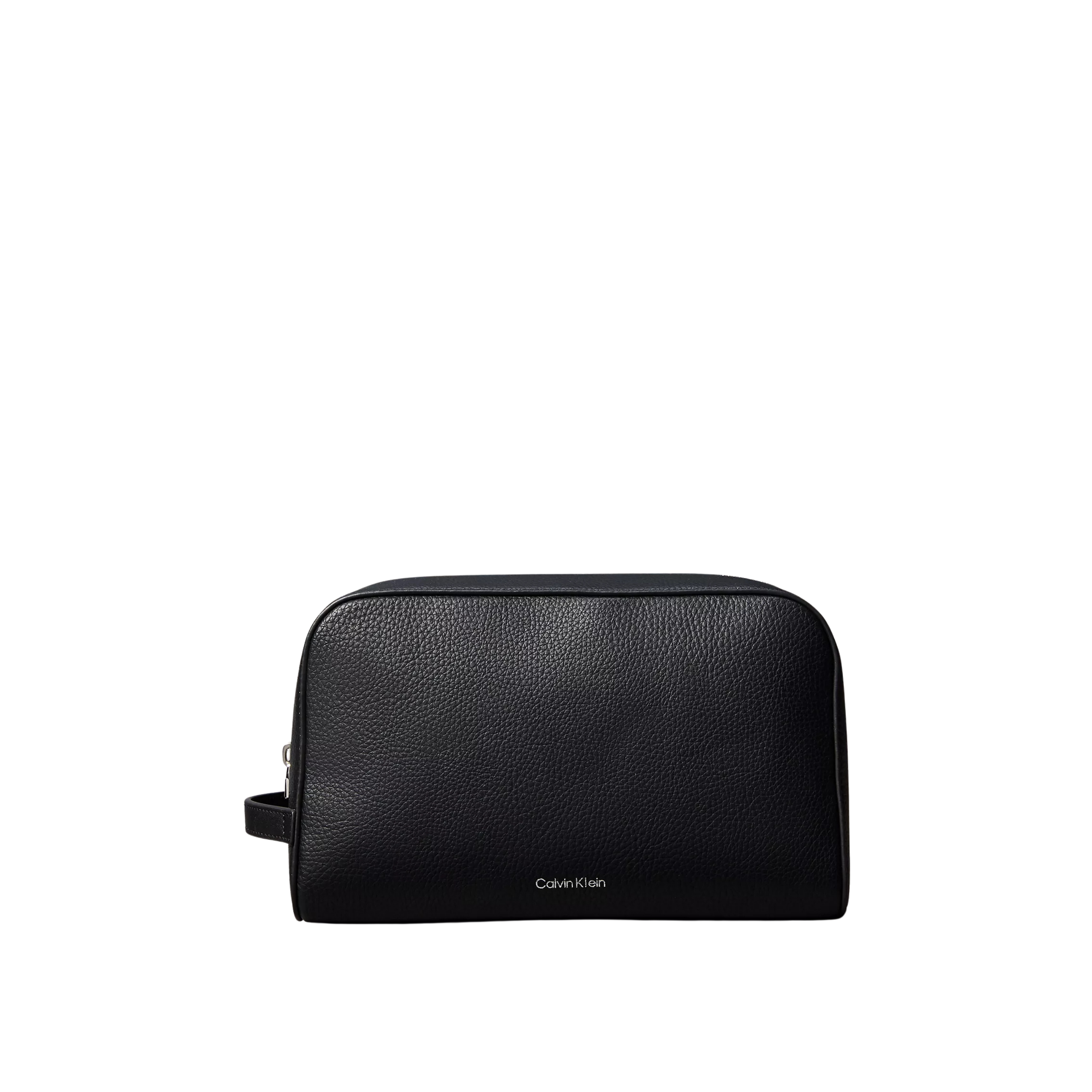 Calvin Klein Men Pebble Grain Dopp Kit - Black