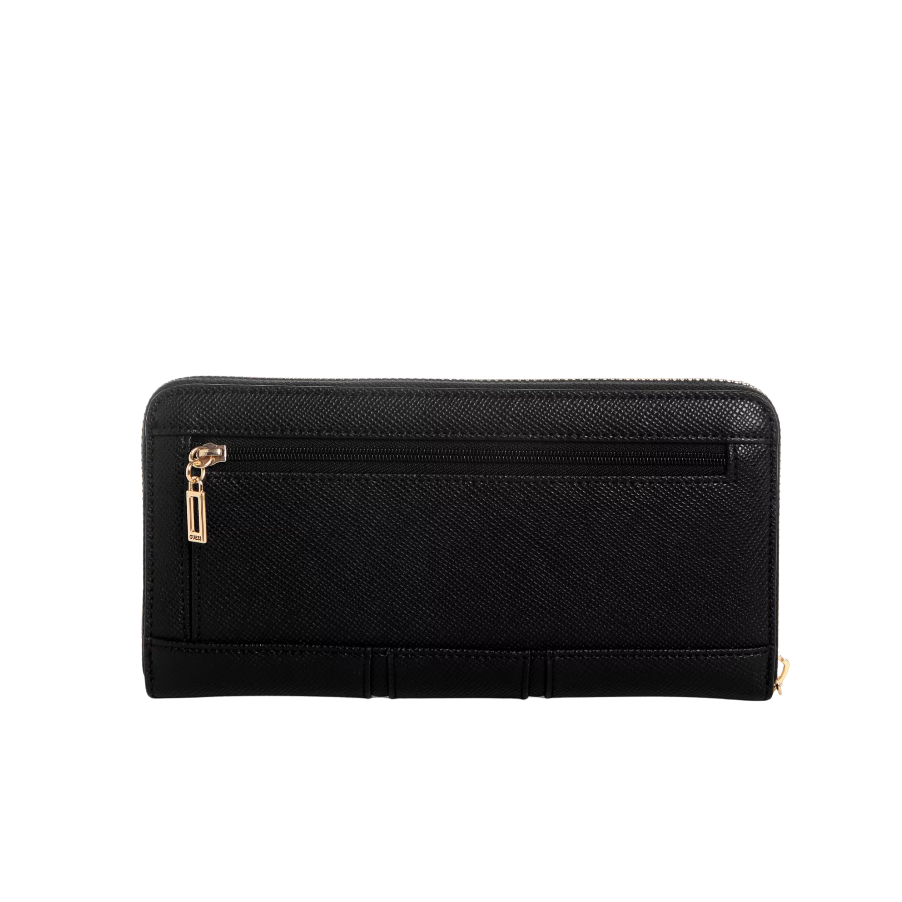 GUESS Women Alesso Large Zip Around Wallet - Black