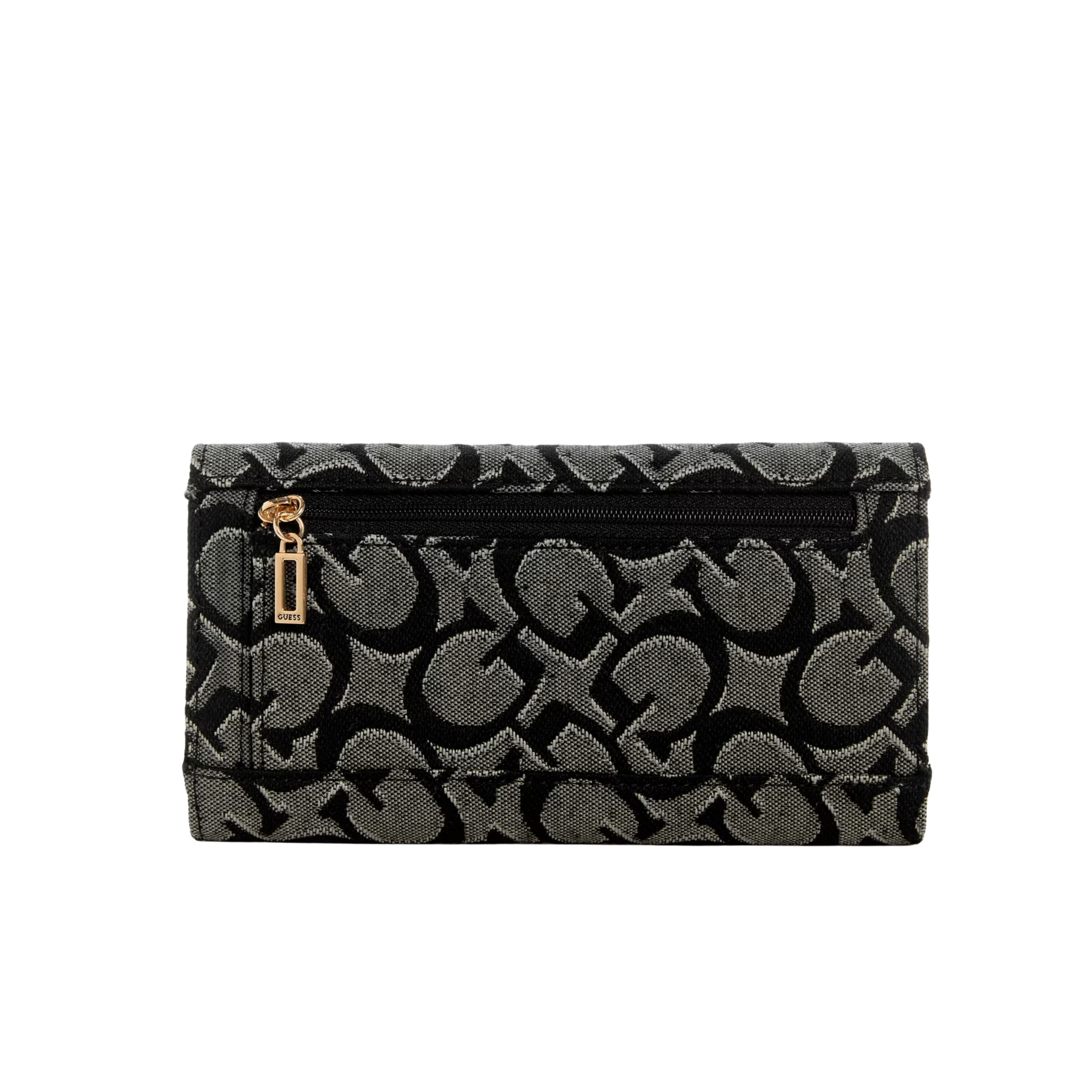 GUESS Women Marva Slim Clutch Wallet - Black