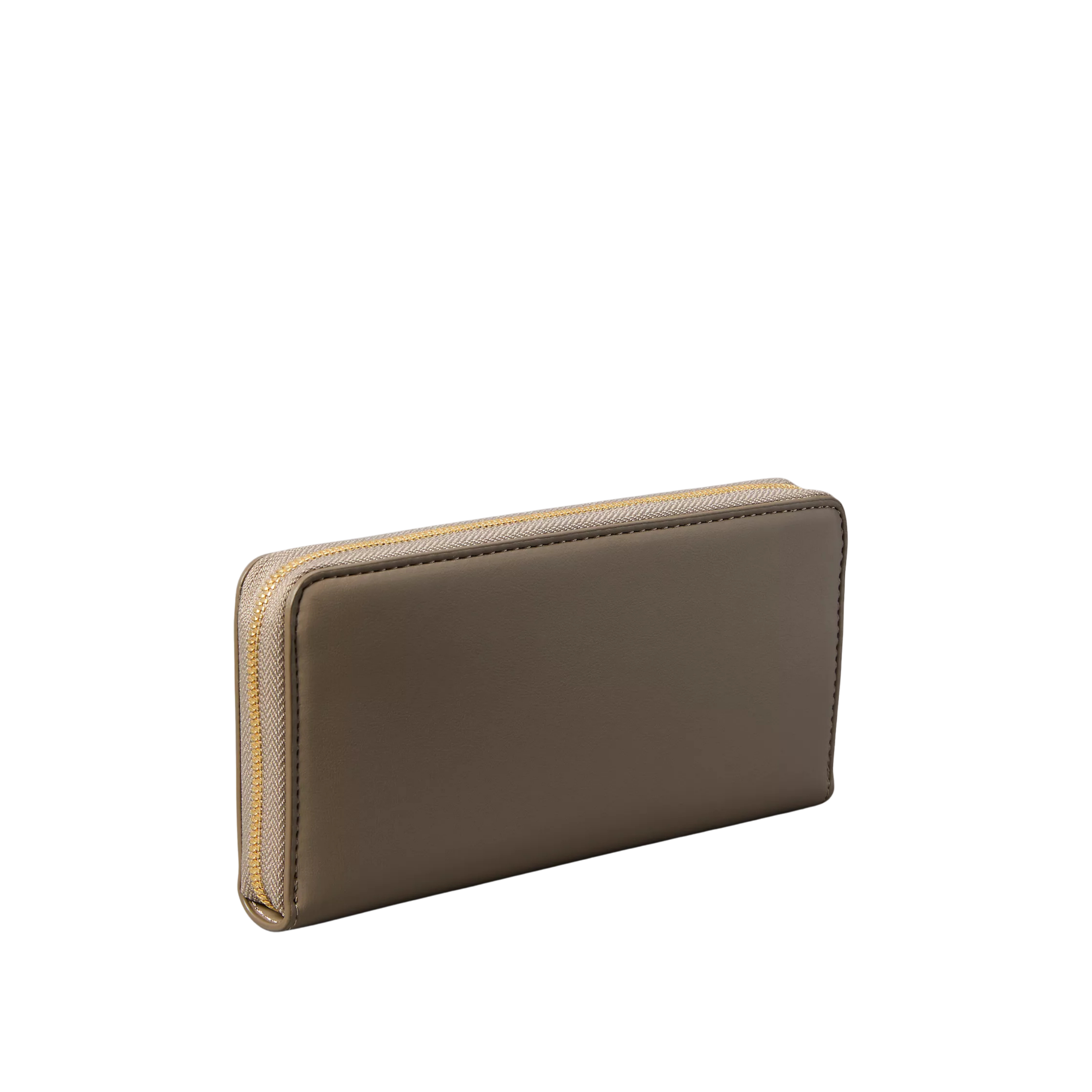 Calvin Klein Women Bold Monogram Long Zip Wallet - Desert Taupe