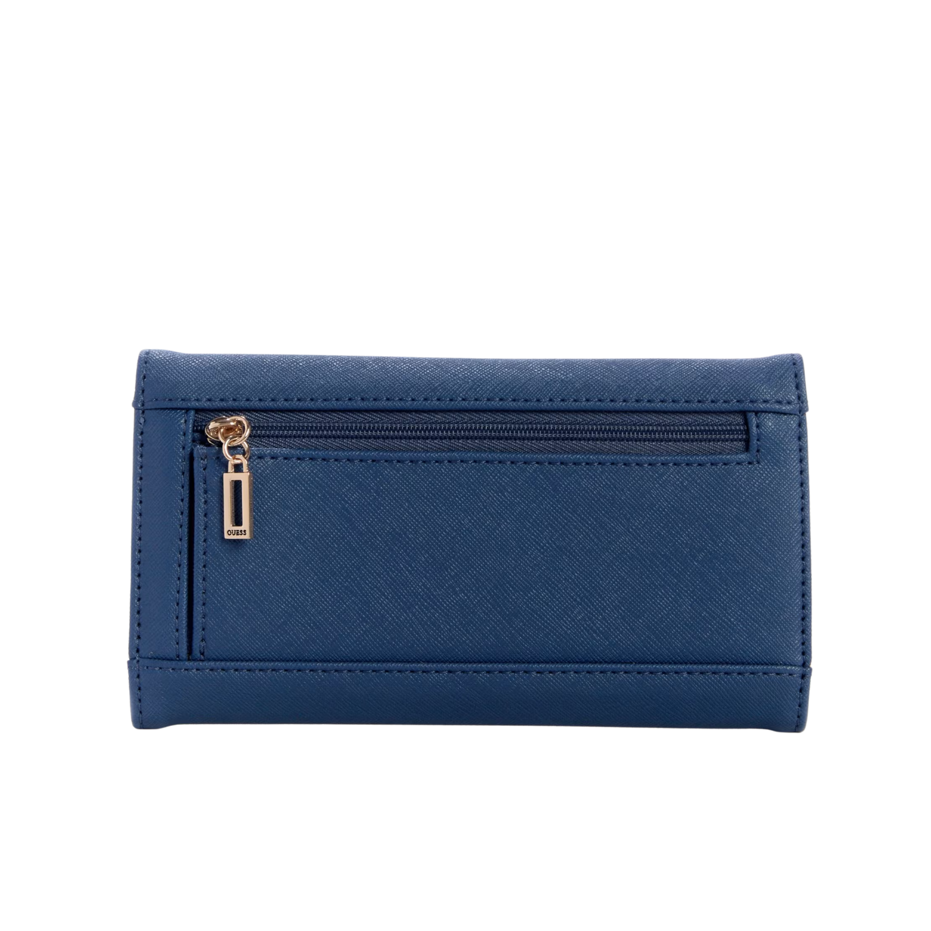 GUESS Women Avon Park Slim Clutch Wallet - Blue