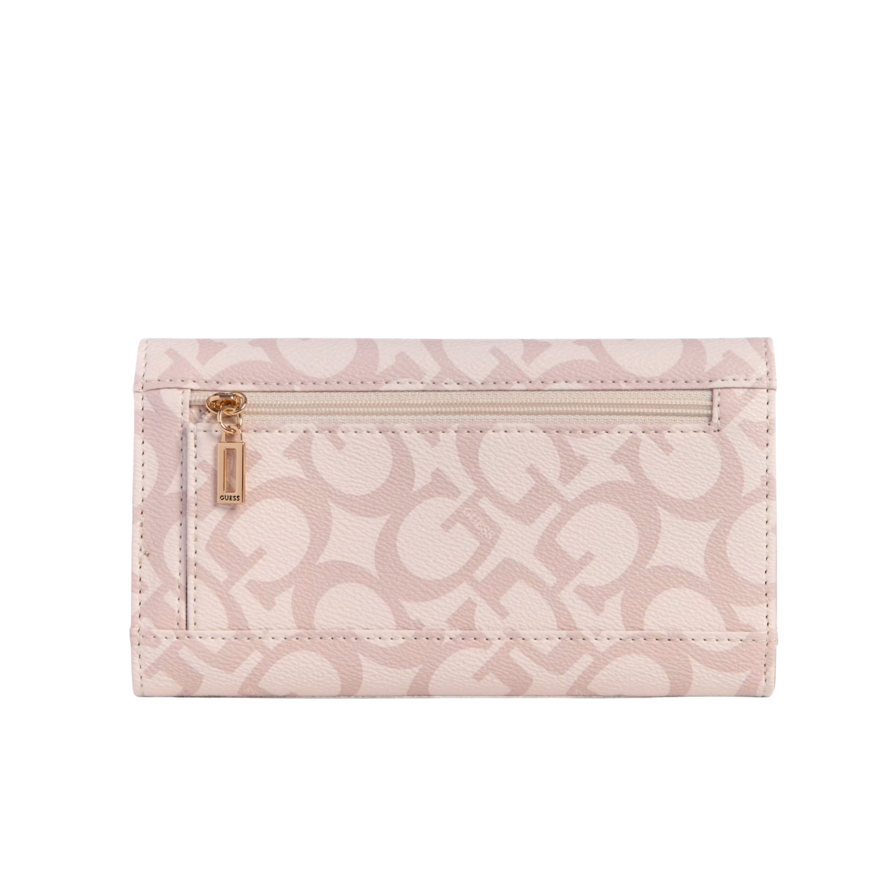 GUESS Women Abree Logo Slim Clutch Wallet - Pink