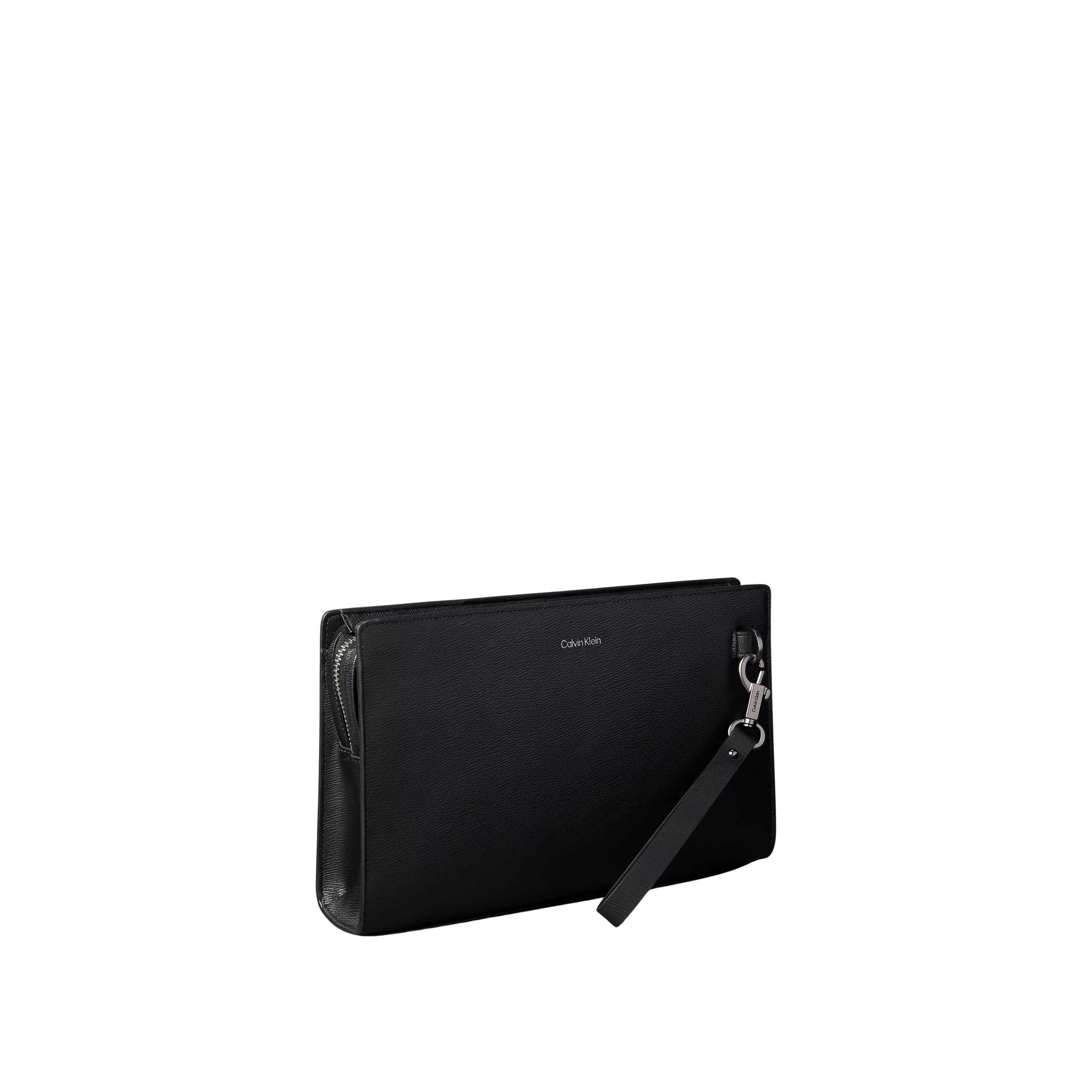 Calvin Klein Men Emblem Logo Pouch - Black