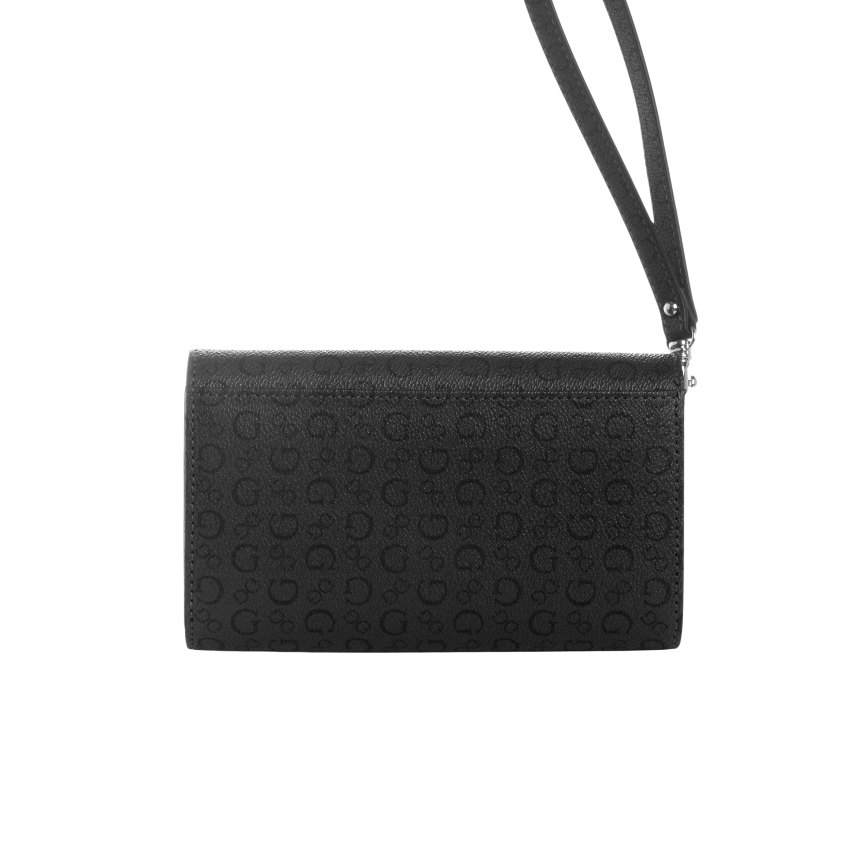 GUESS Women Hilda Logo Phone Organizer - Black