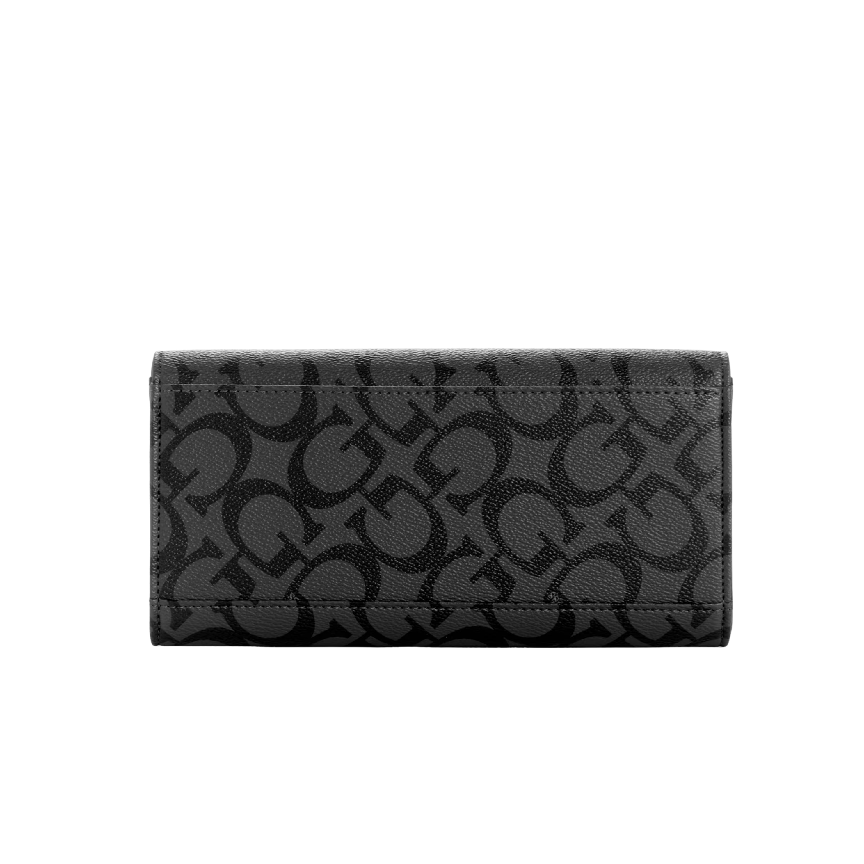 GUESS Women Abree Logo Multi Organizer Wallet - Black