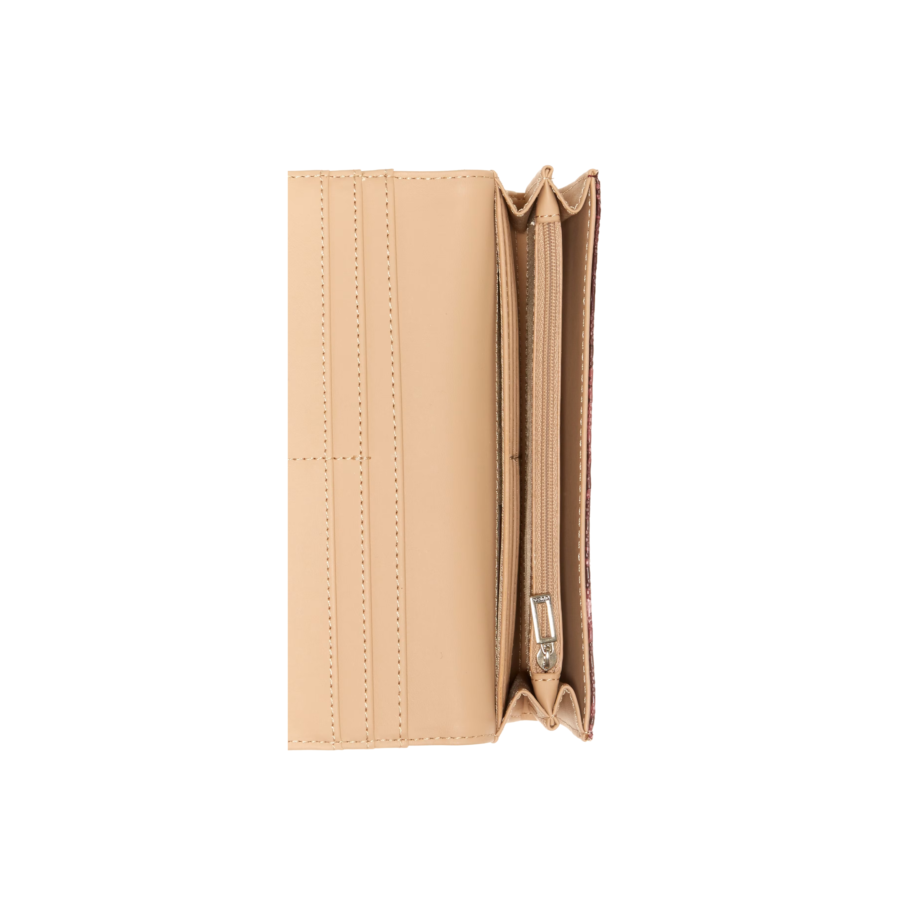 GUESS Women Abree Logo Multi Organizer Wallet - Beige