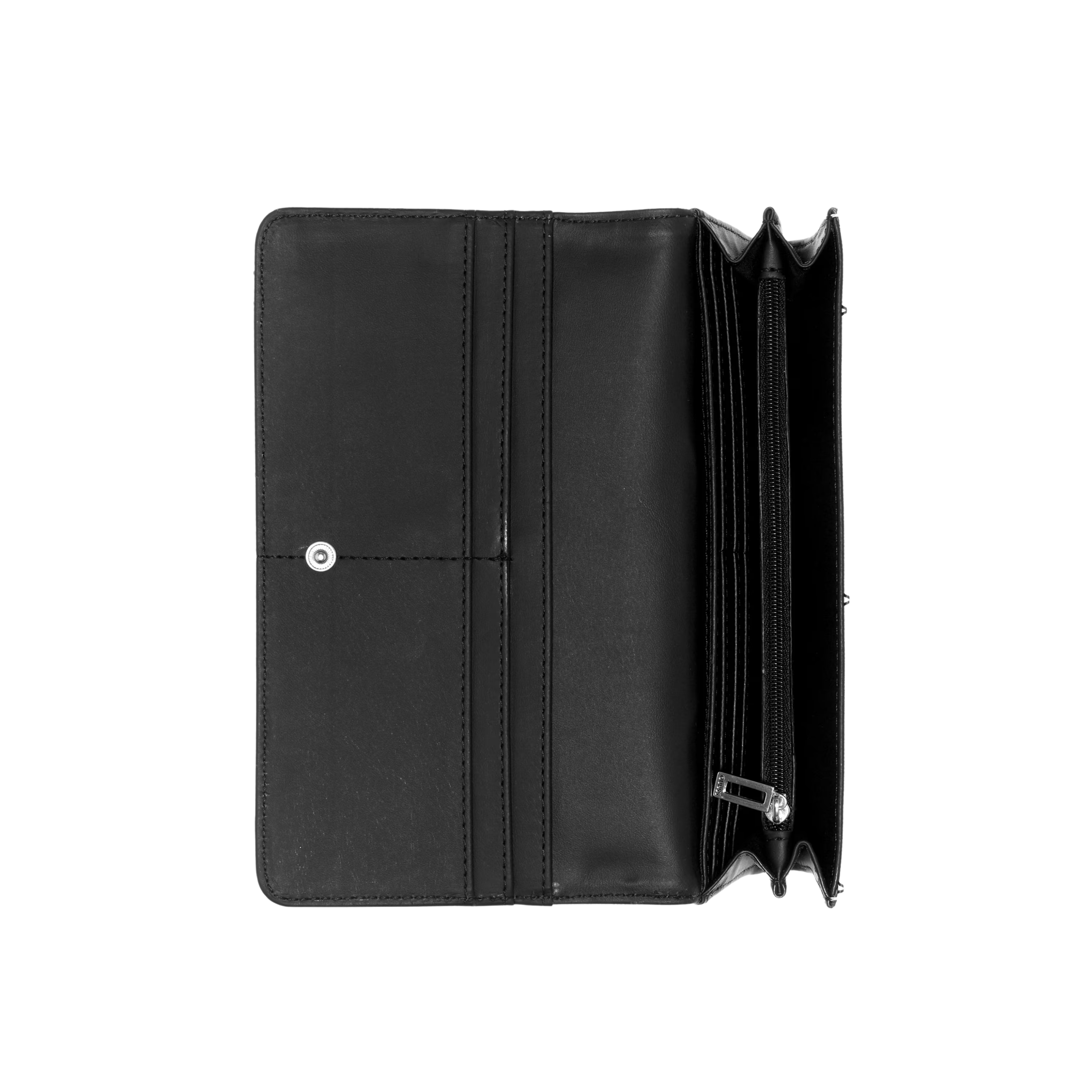 GUESS Women Abree Logo Multi Organizer Wallet - Black