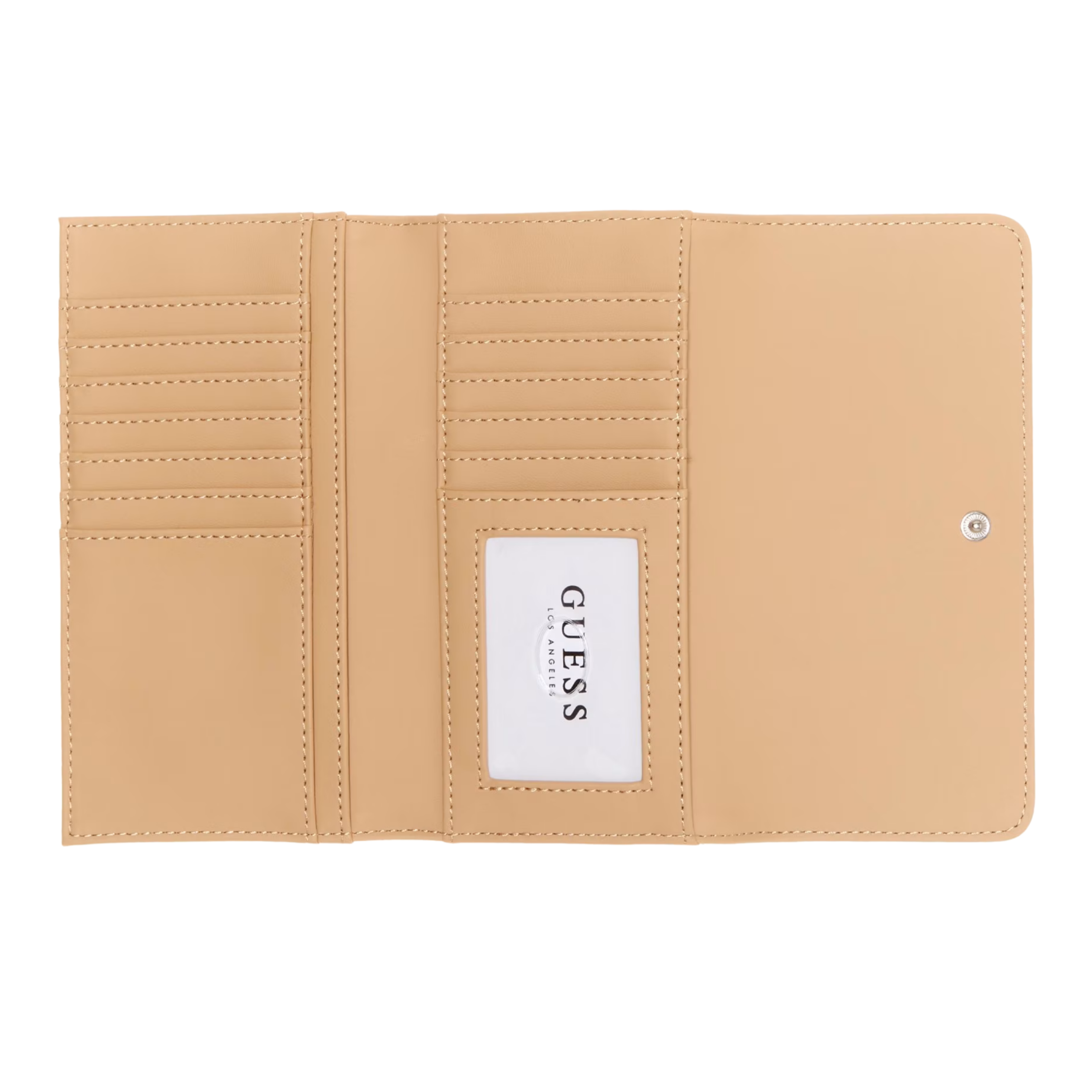 GUESS Women Demelza Slim Clutch Wallet - Brown