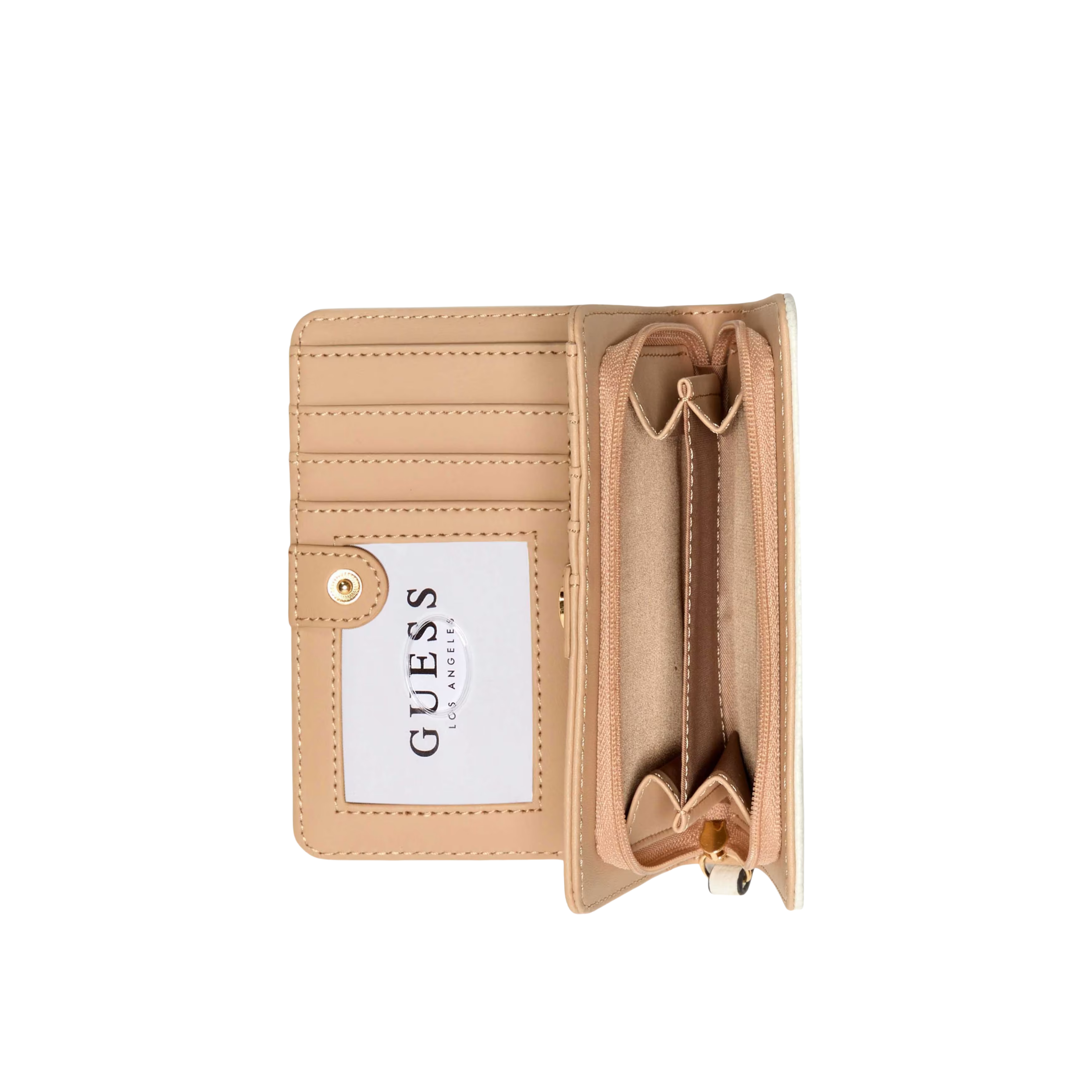 GUESS Women Alesso French Wallet - Brown