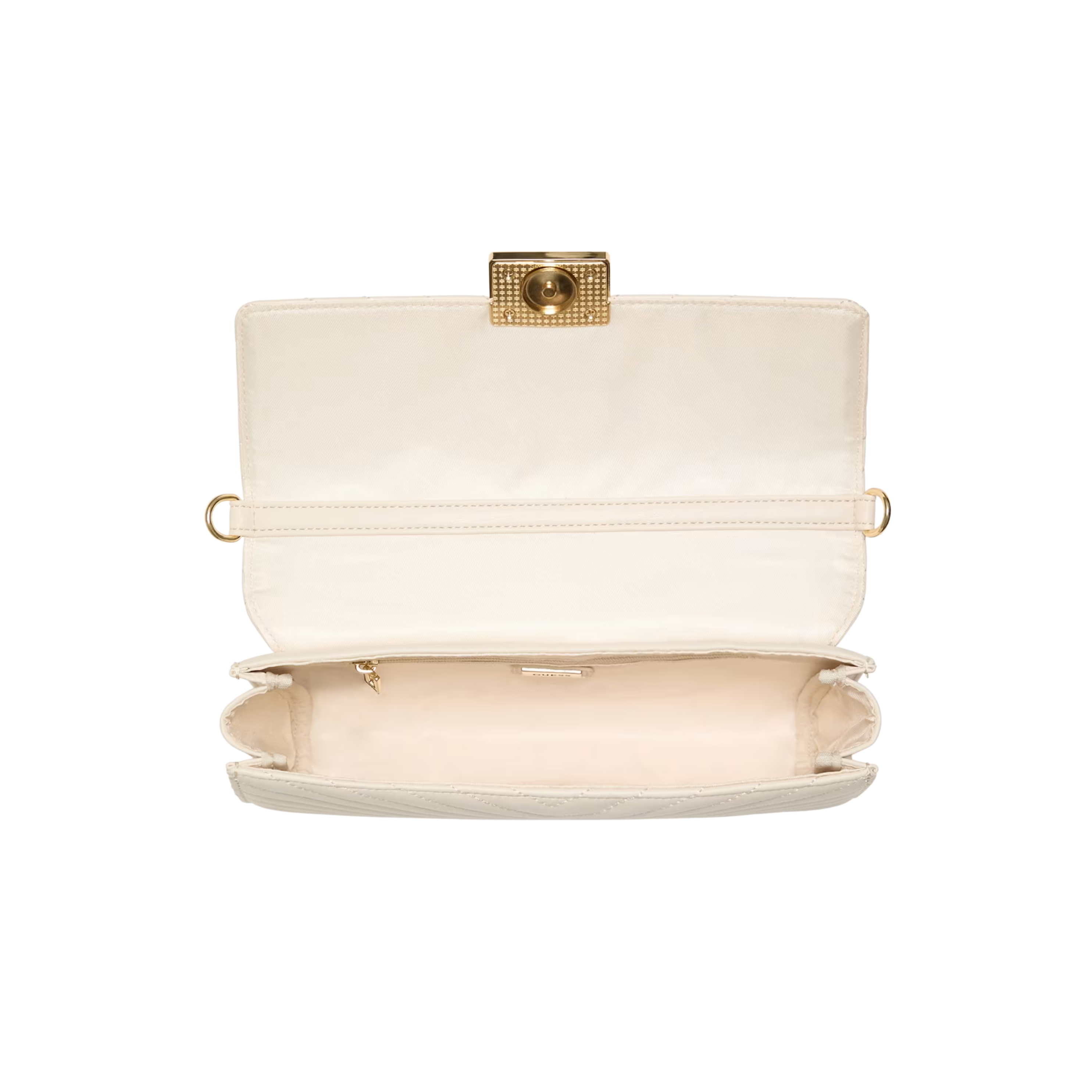 GUESS Women Elise Clutch - White