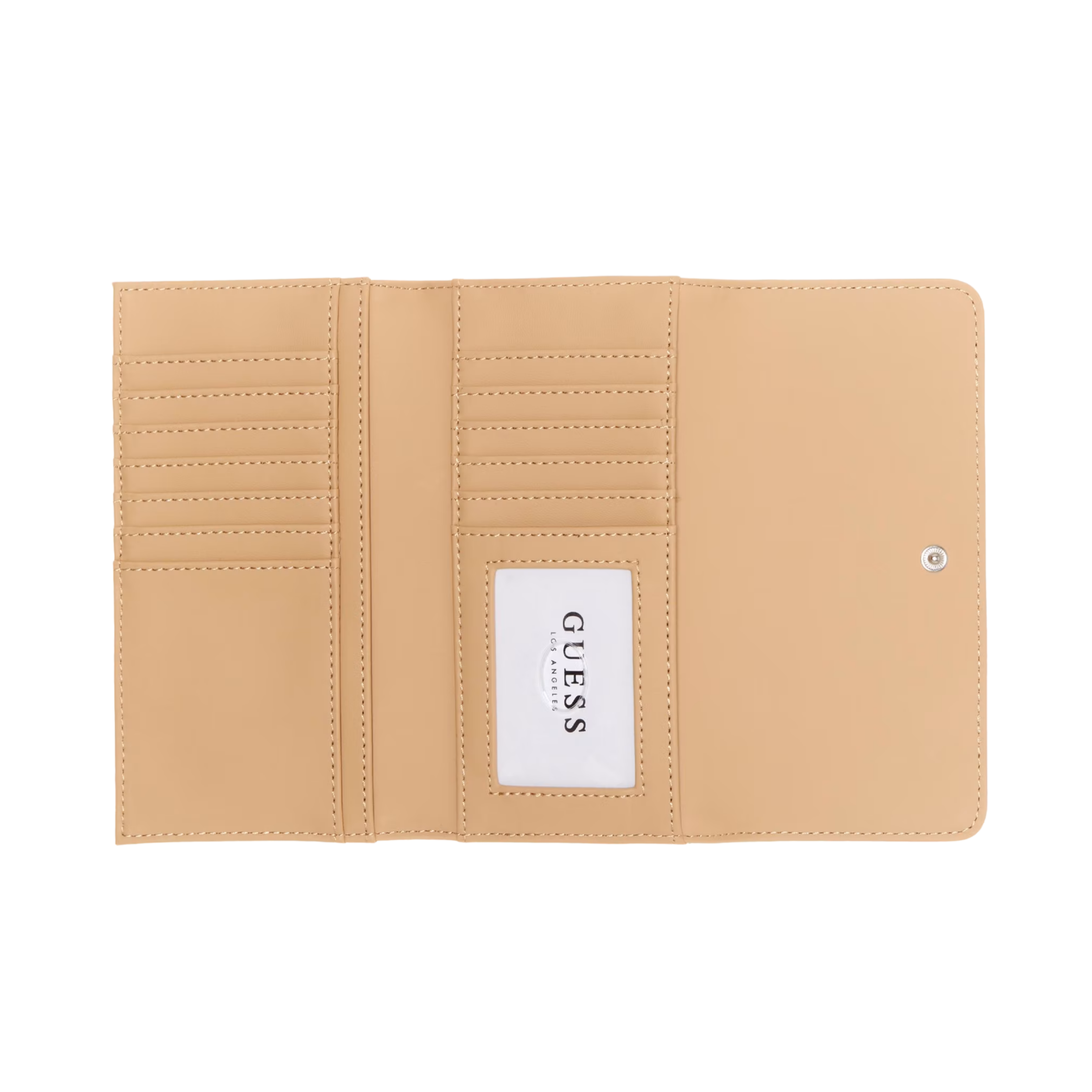 GUESS Women Avon Park Slim Clutch Wallet - Brown