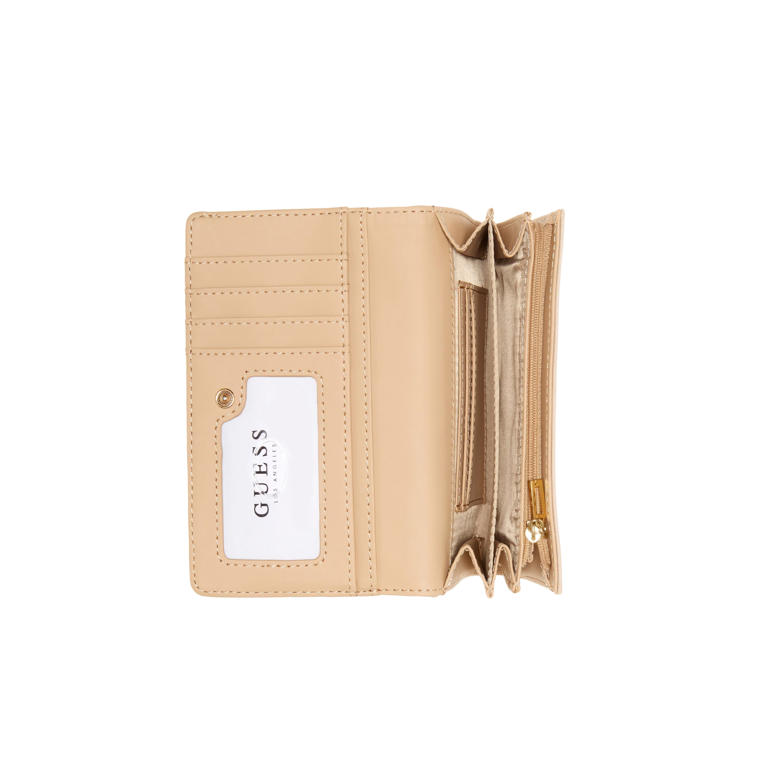 GUESS Women Zakaria Debossed Logo Phone Organizer - Pink