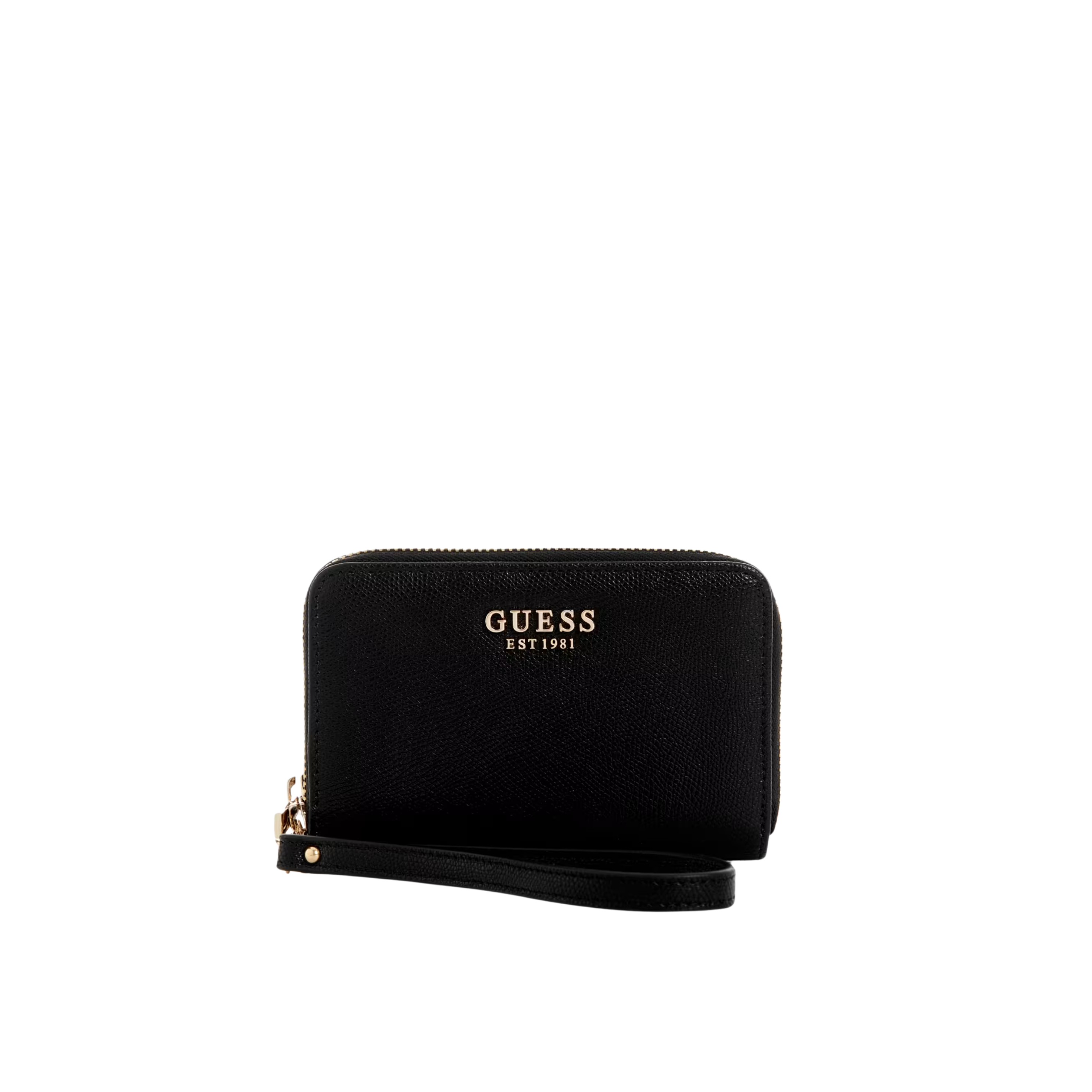 Guess Women Amorette Dual Zip Medium Wallet - Black