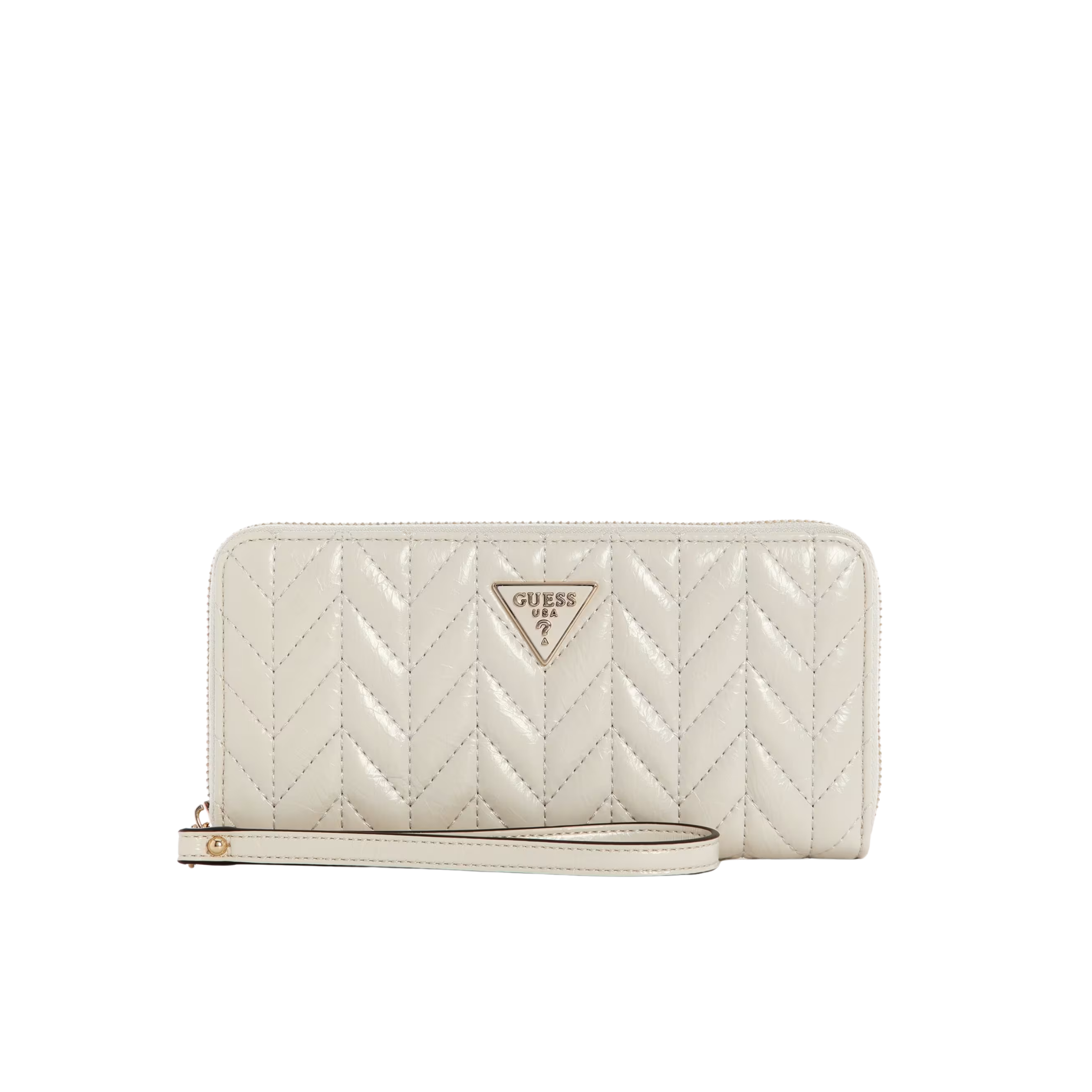 Guess Women Cheryl Quilted Wallet - White