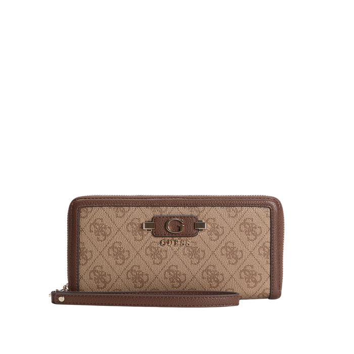 Guess Women Lindsey Wallet - Latte Logo