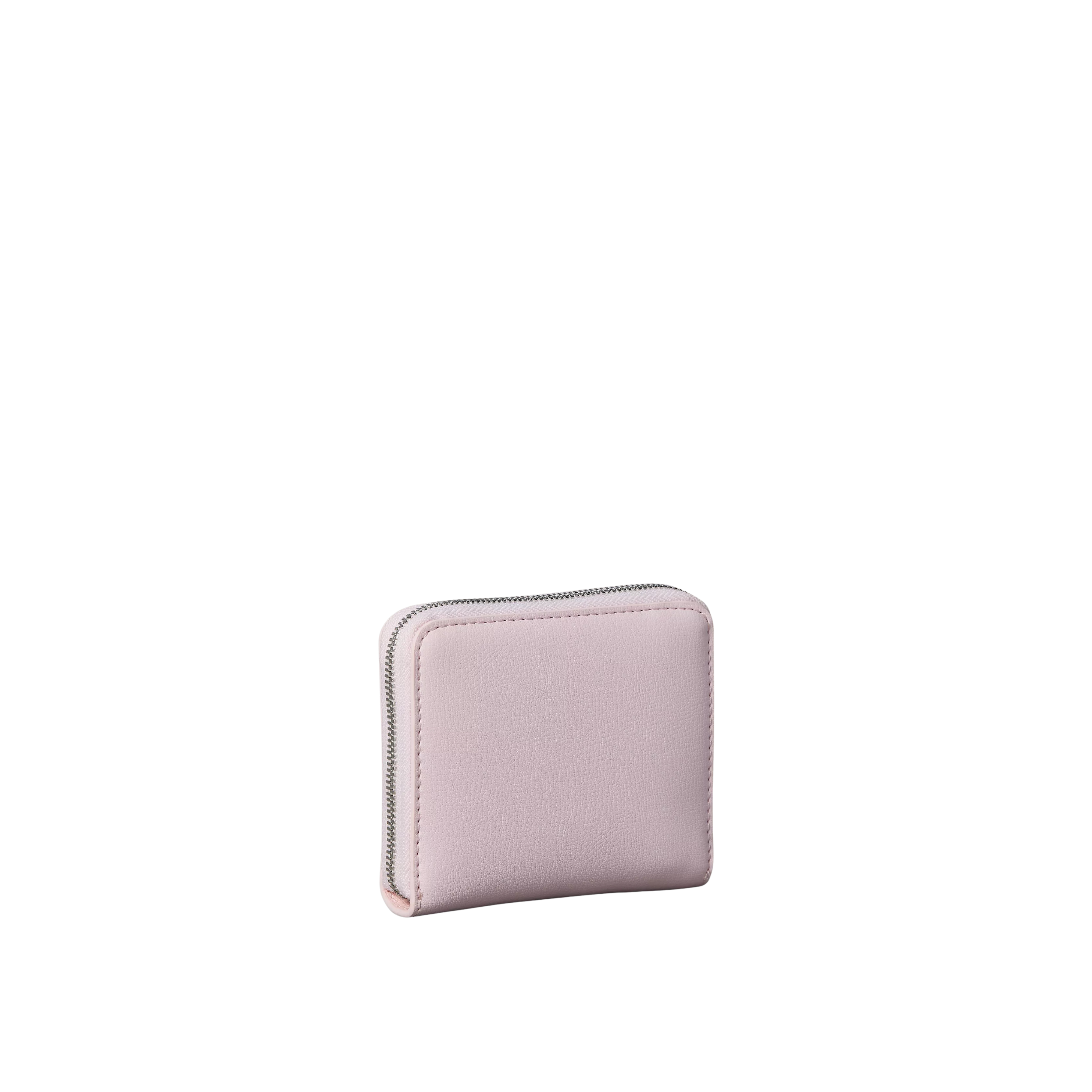 Calvin Klein Women Foil Logo Square Zip Wallet - Cradle Pink