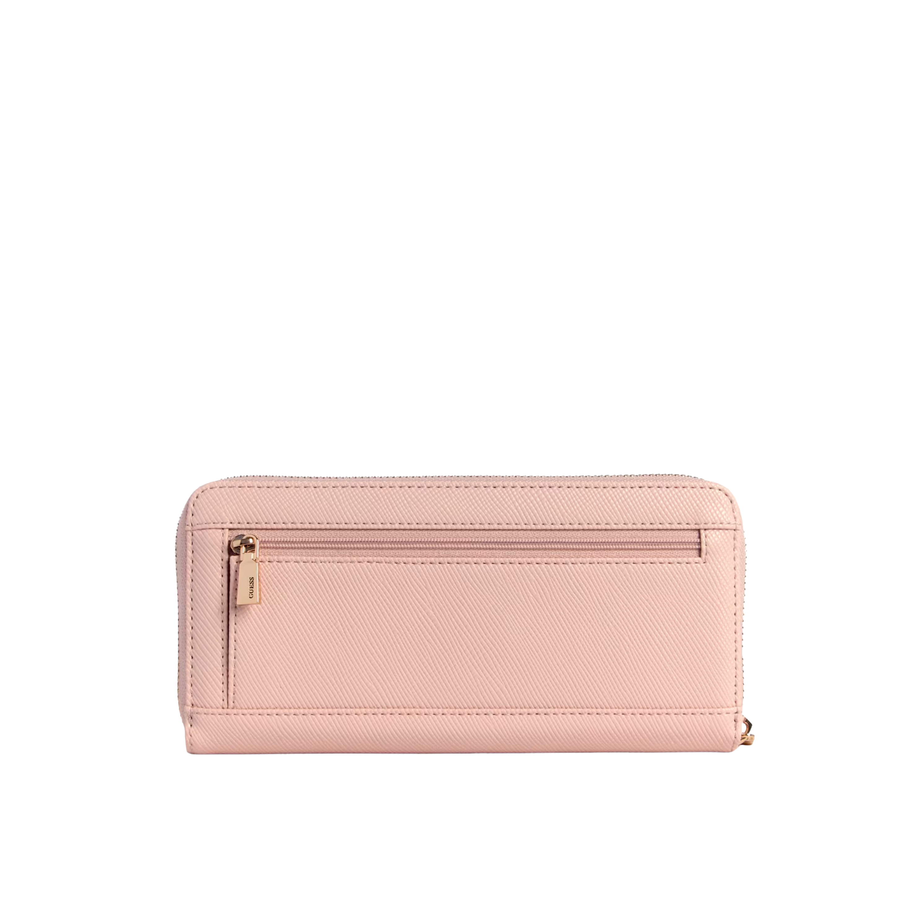 Guess Women Laurel Large Zip Around Wallet - Light Rose