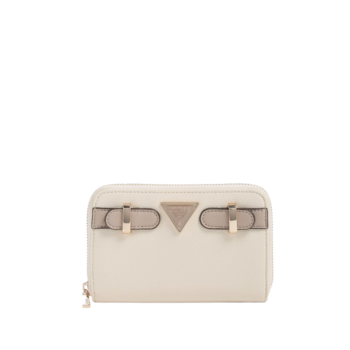 Guess Women Eco Ali Medium Wallet - Taupe Multi