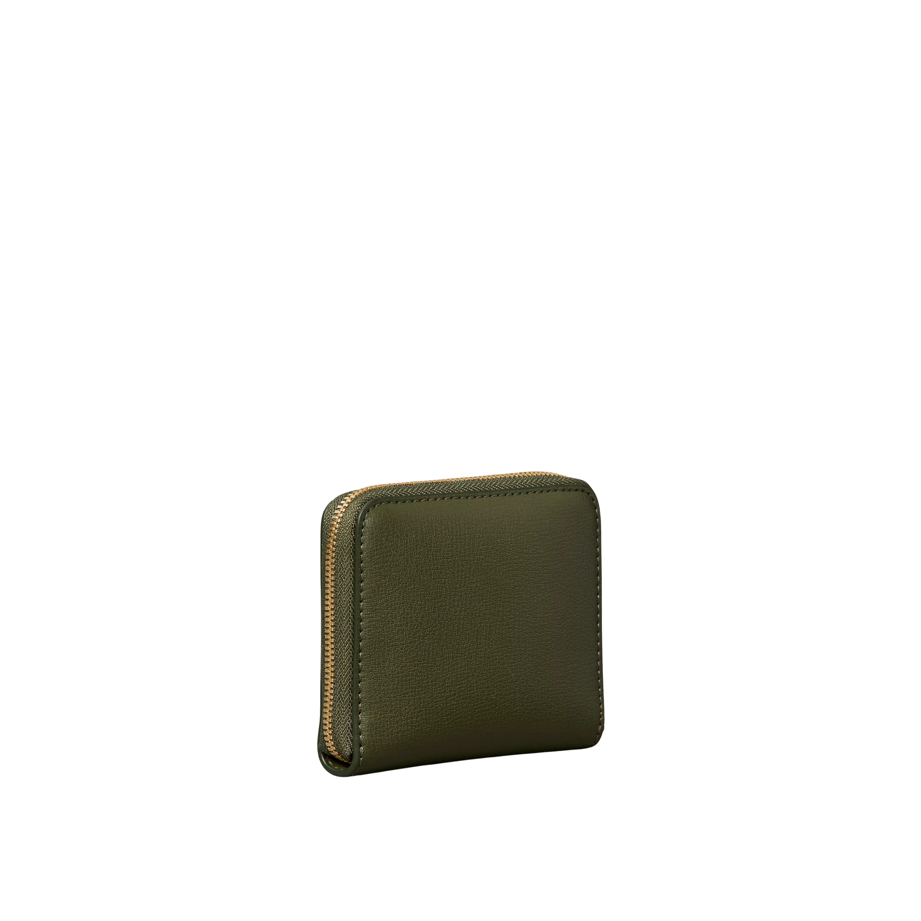 Calvin Klein Women Foil Logo Square Zip Wallet - Cypress